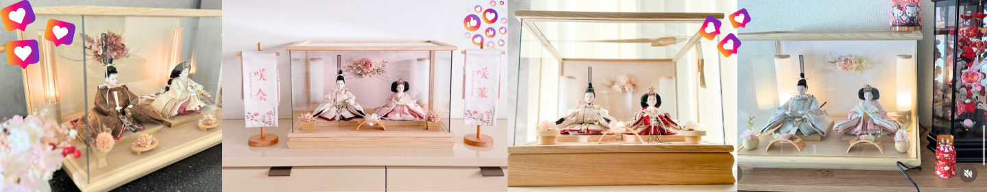 ご購入者様の投稿から見る、雛人形の飾り方 〜実際の暮らしの中で選ばれている風景〜