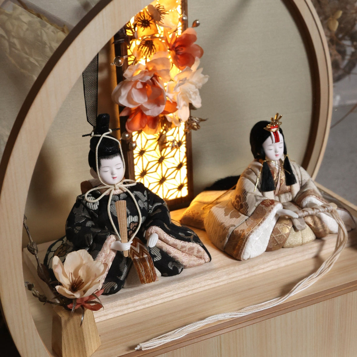 【27祈】雛人形作家「一秀（木目込）」作品
