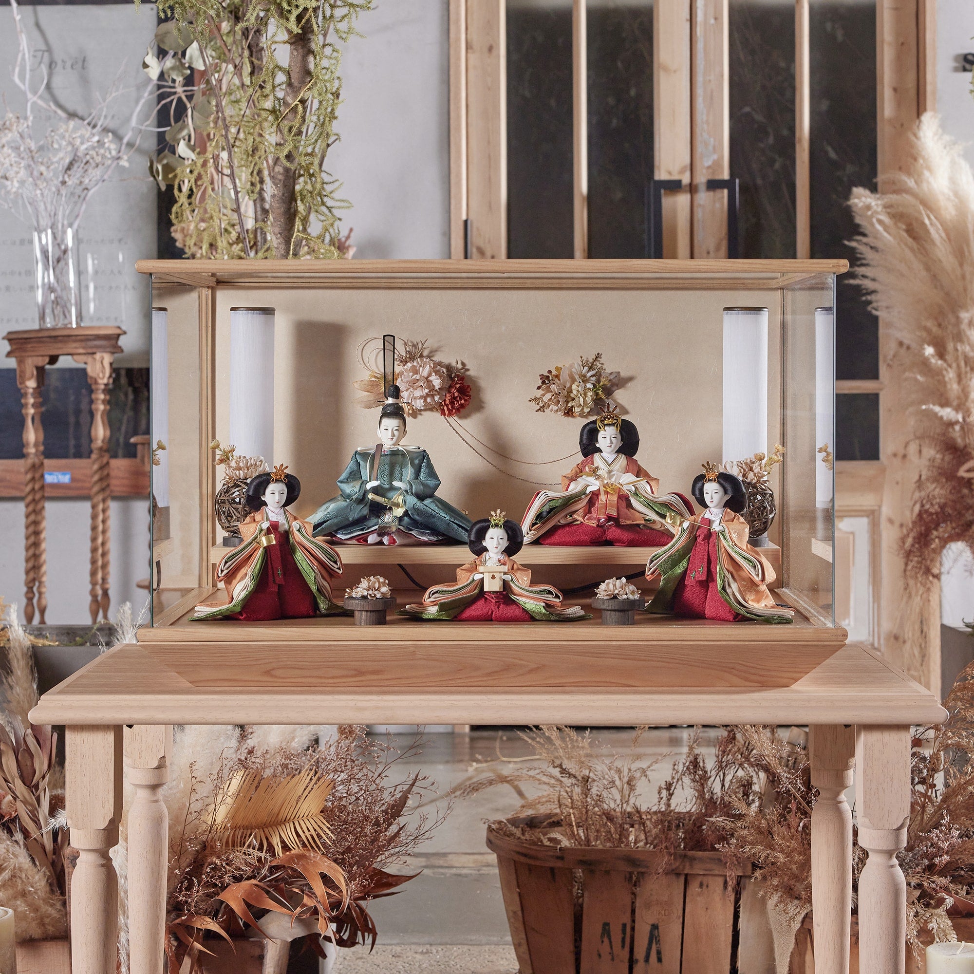 雛人形 五人飾り ｜雛人形（ひなにんぎょう）の祈ドール