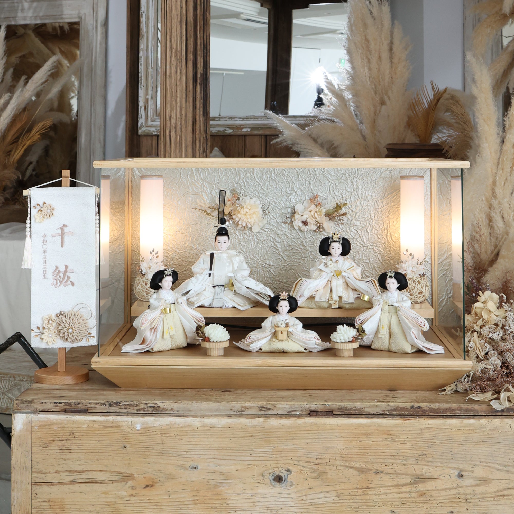 雛人形 五人飾り ｜雛人形（ひなにんぎょう）の祈ドール