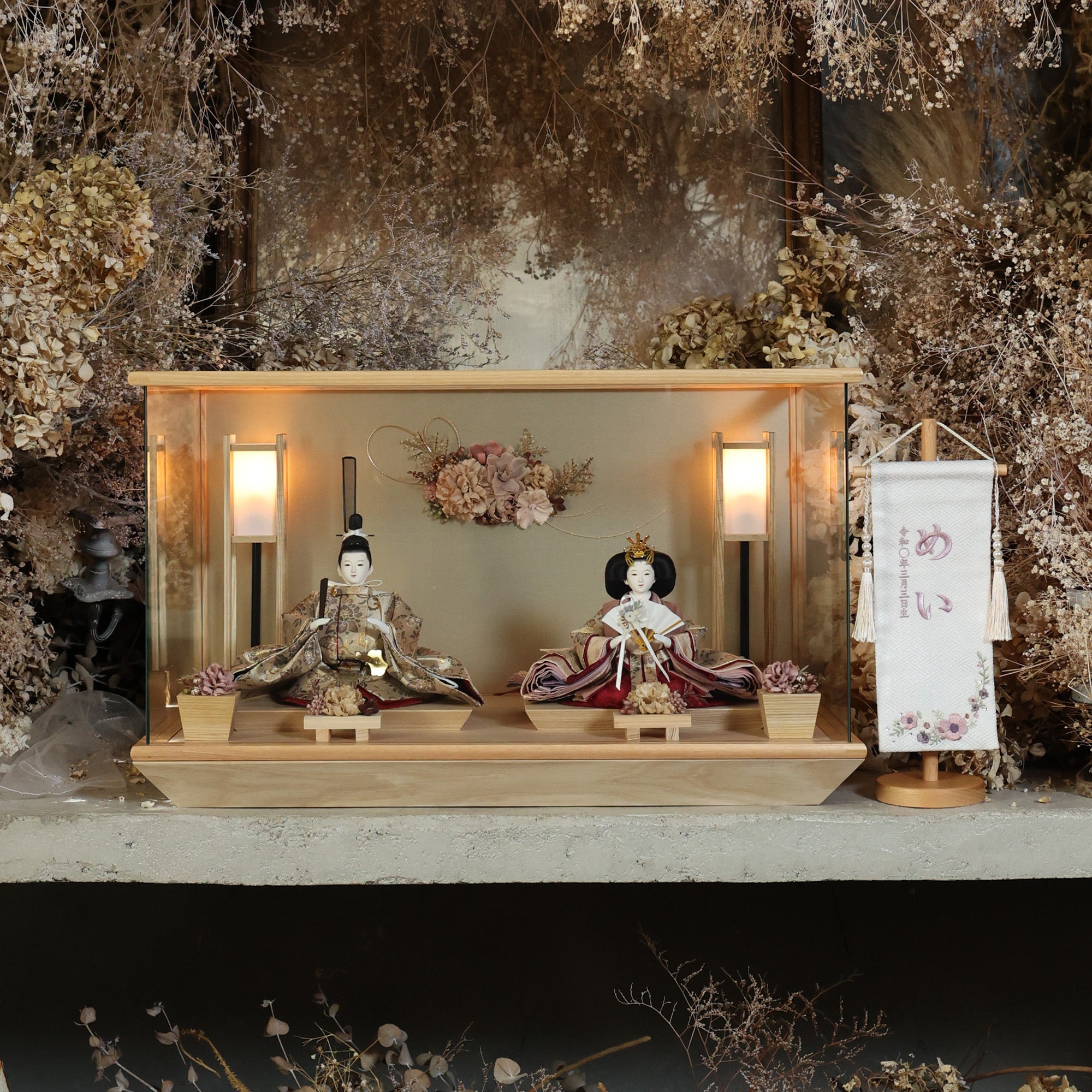 亜蘭　願　aran｜26雛人形ケース飾り