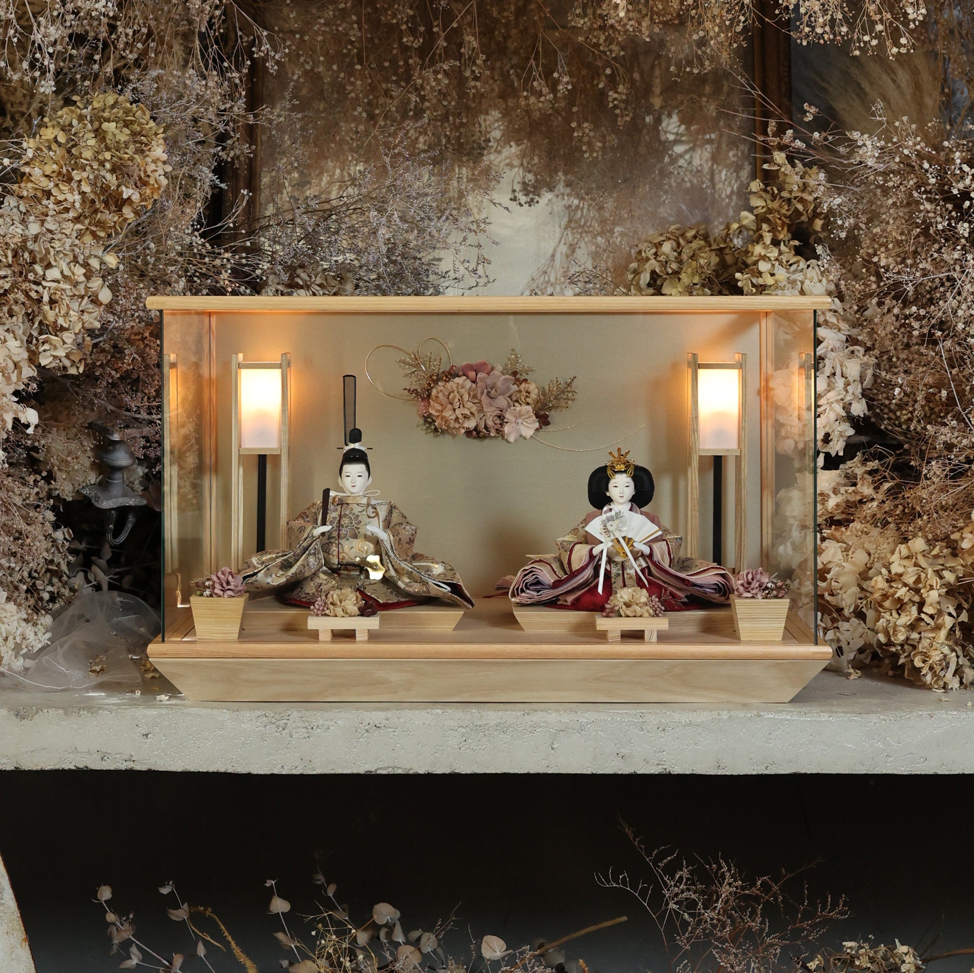 祈ドールの雛人形｜亜蘭 願｜ケース飾り ｜雛人形（ひなにんぎょう）の