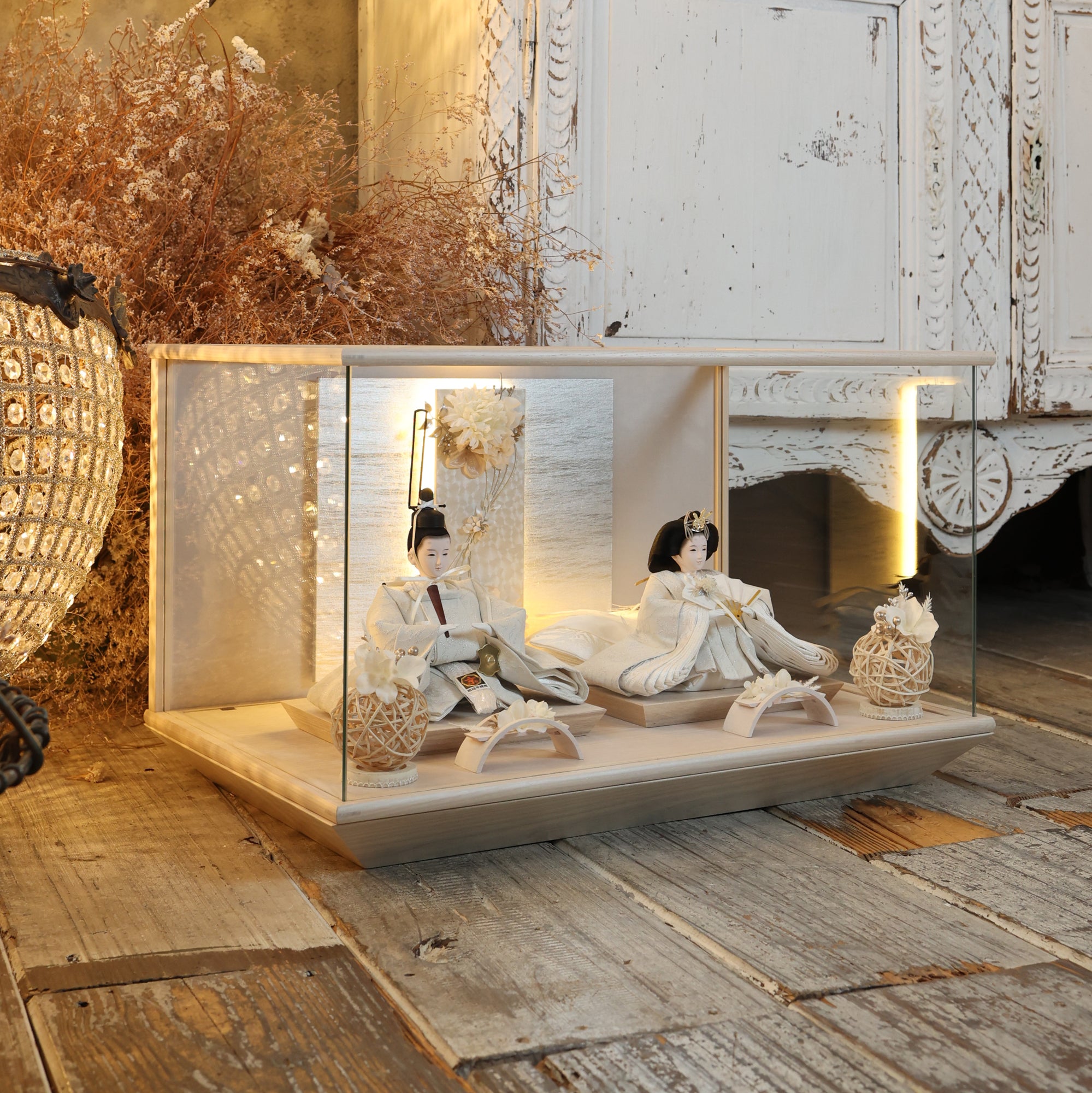 京都西陣袋帯　彩羽　ayaha｜26雛人形ケース飾り