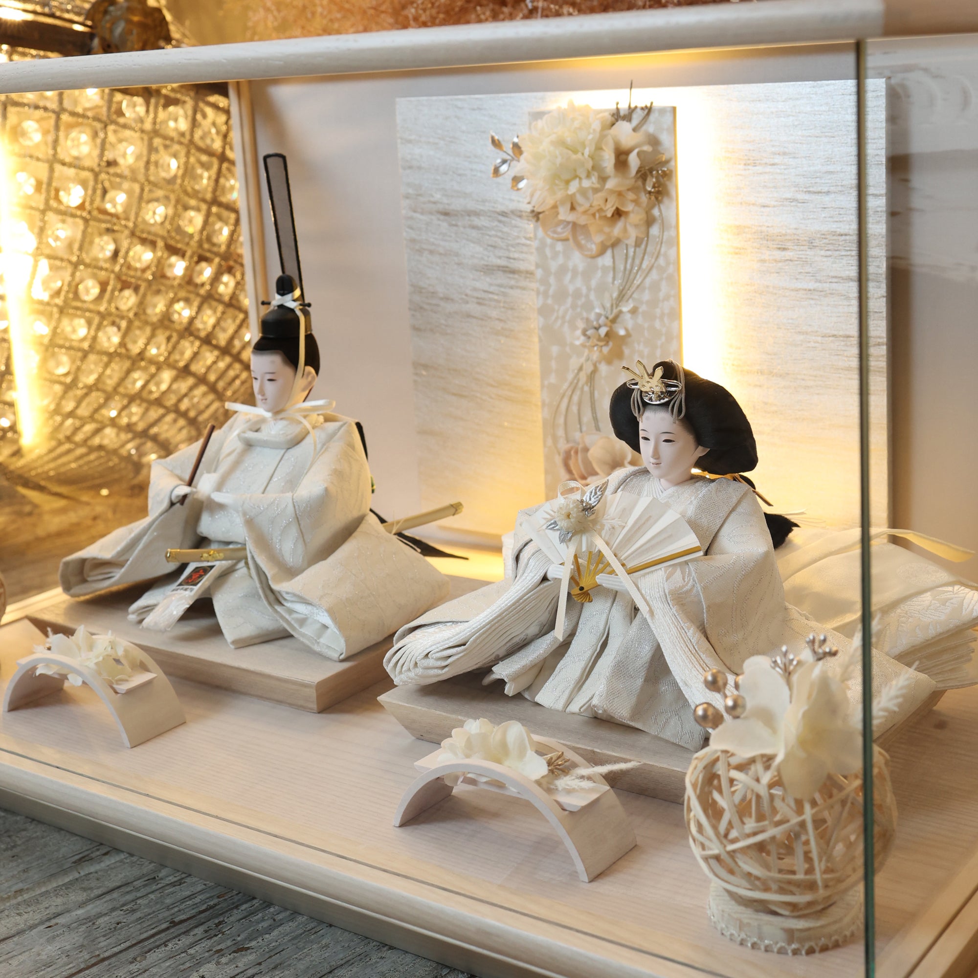 祈ドールの雛人形｜彩羽｜ケース飾り ｜雛人形（ひなにんぎょう）の祈