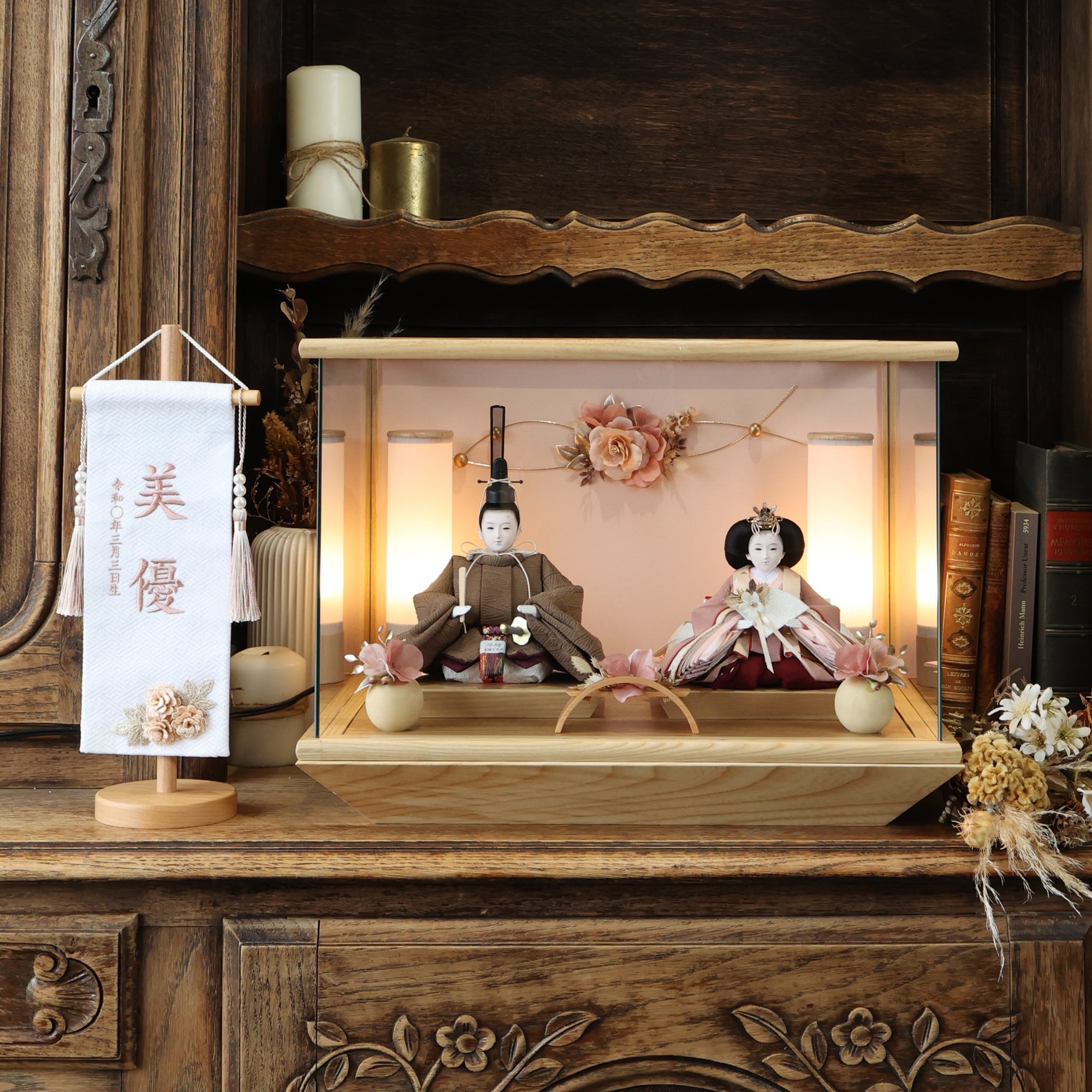 あやみ　ayami｜26雛人形ケース飾り