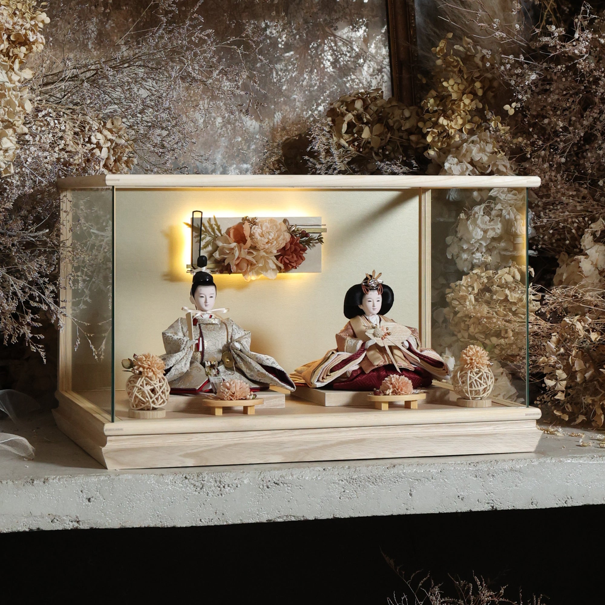 采音　ayane｜26雛人形ケース飾り