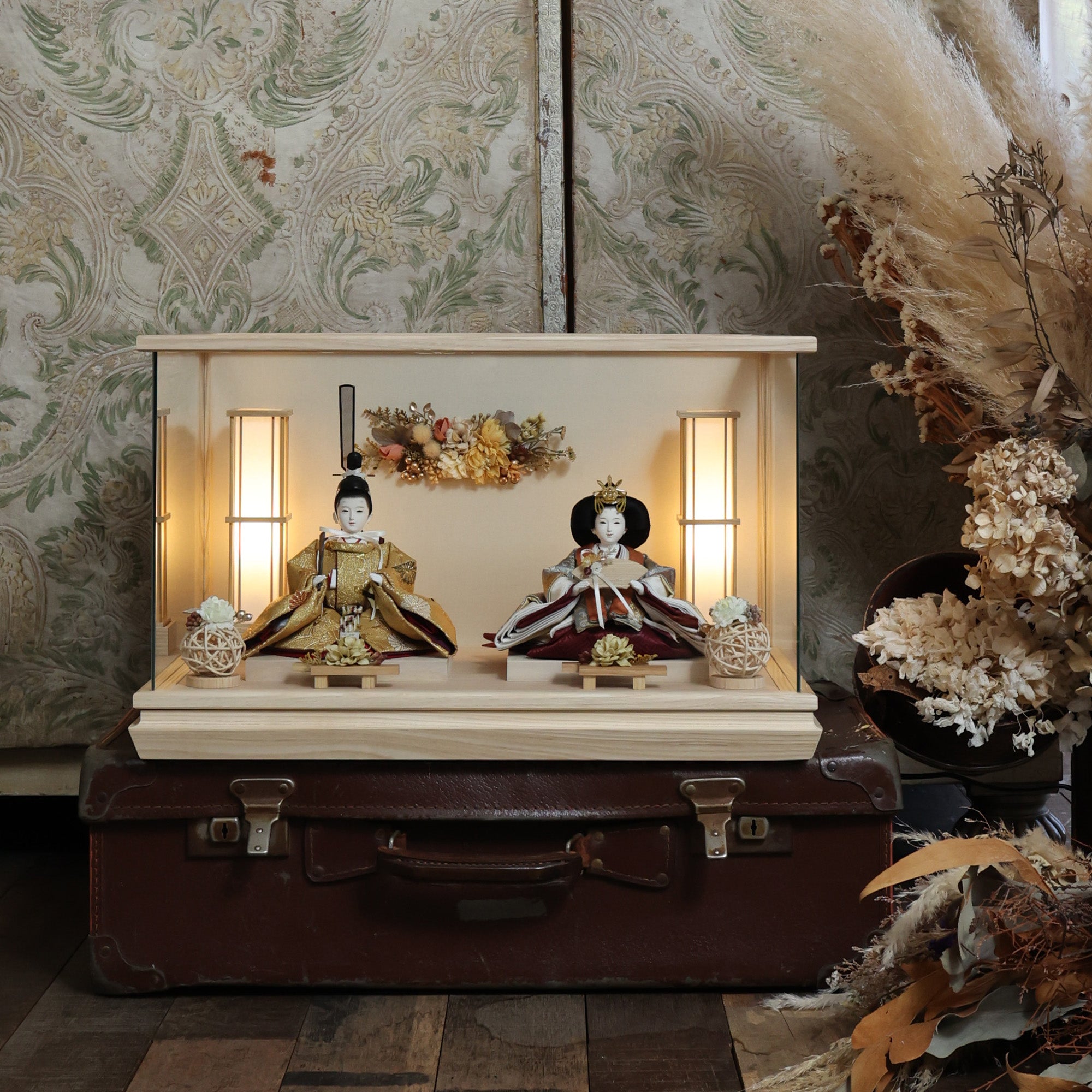 祈ドールの雛人形｜絵麻｜ケース飾り ｜雛人形（ひなにんぎょう）の祈