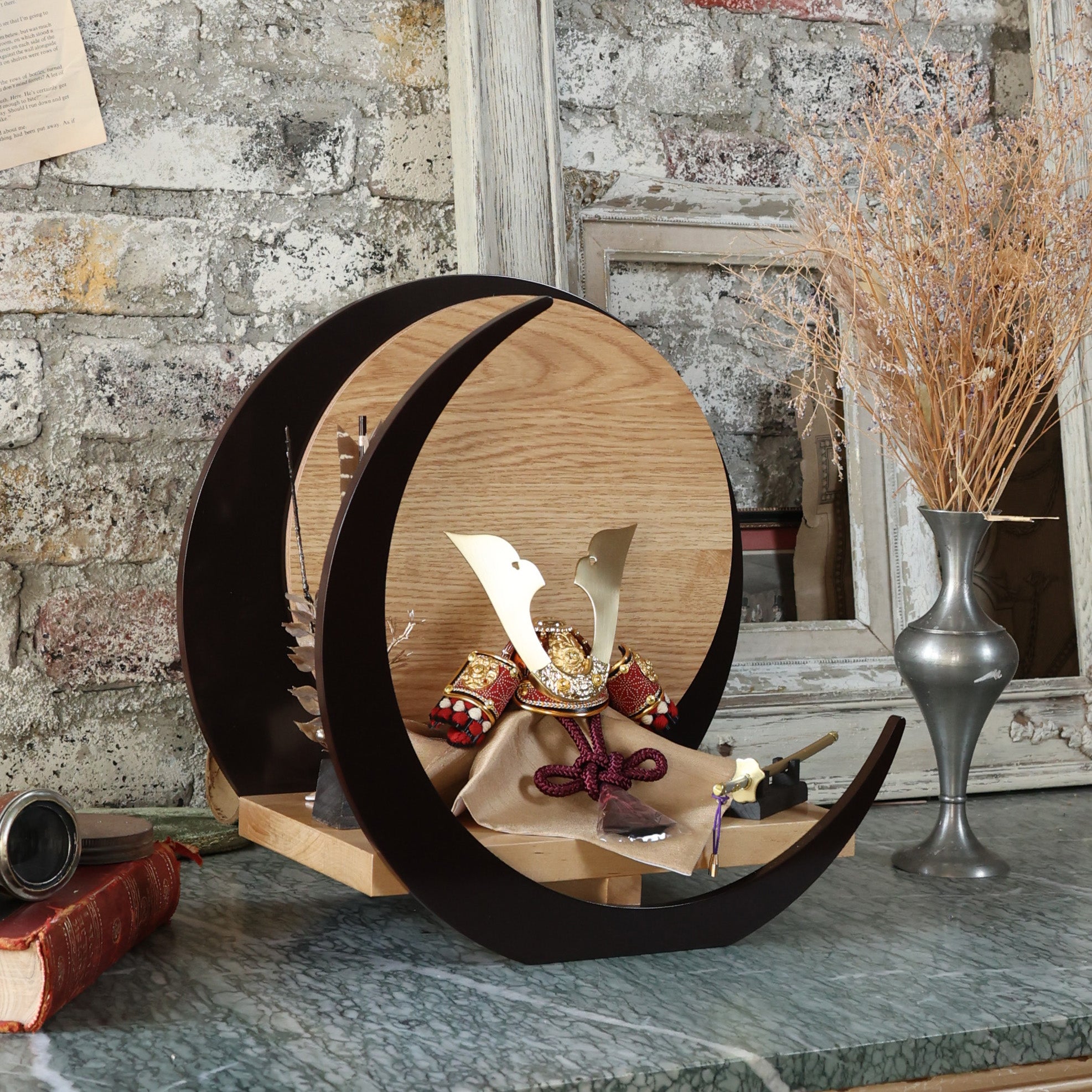 焔斗　ento｜26祈兜　三日月台飾り