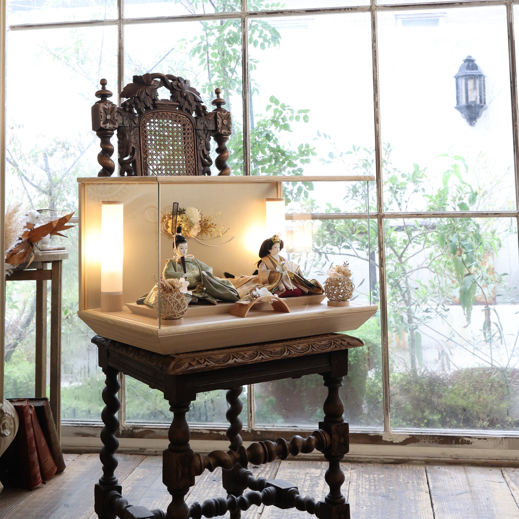 祈ドールの雛人形｜双葉｜ケース飾り ｜雛人形（ひなにんぎょう）の祈