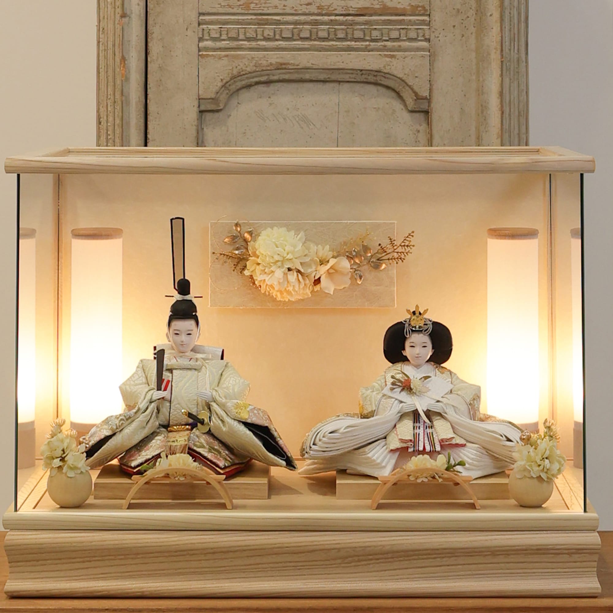 遥　haruka｜26雛人形ケース飾り