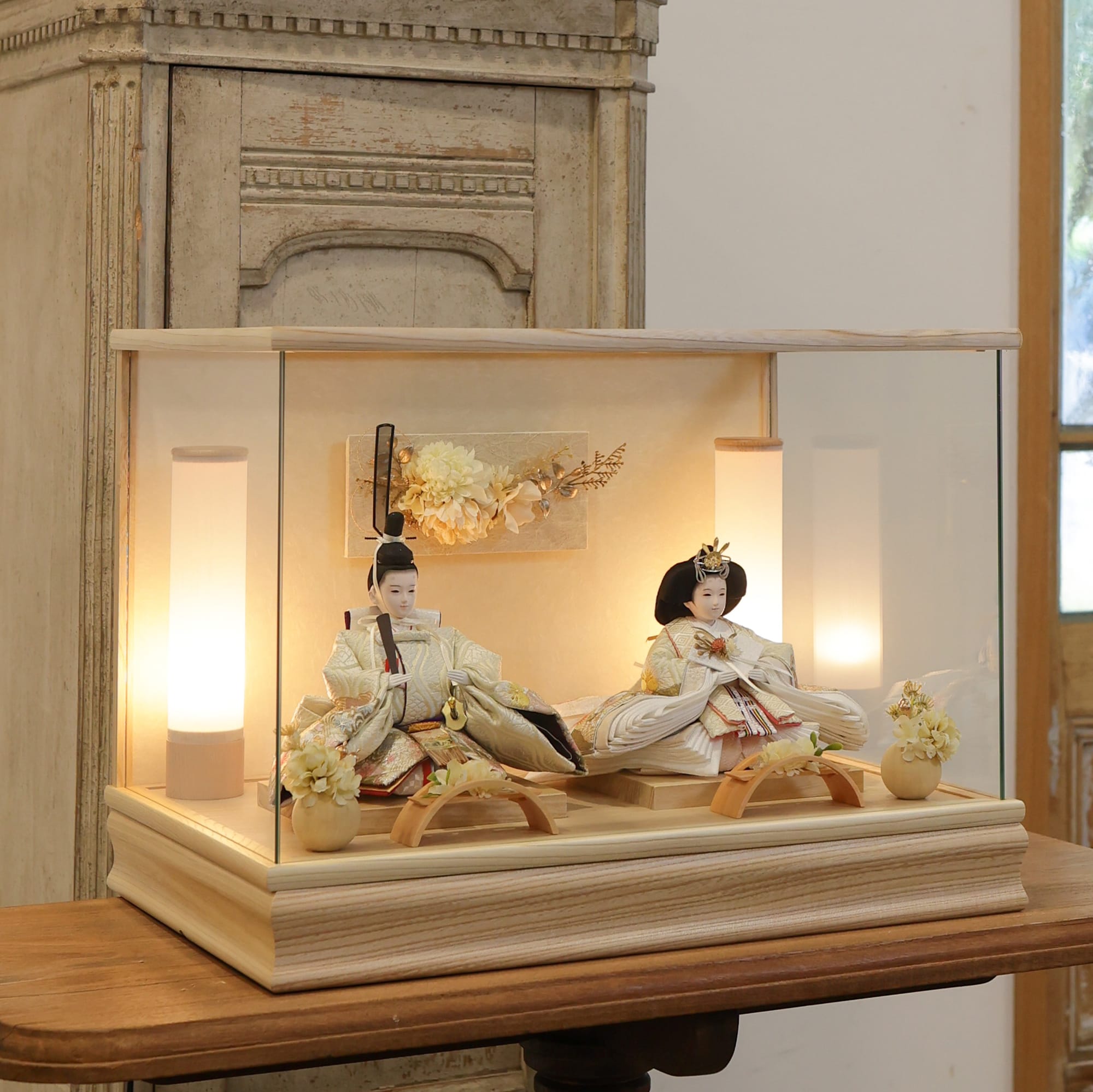 祈ドールの雛人形｜遥｜ケース飾り ｜雛人形（ひなにんぎょう）の祈ドール