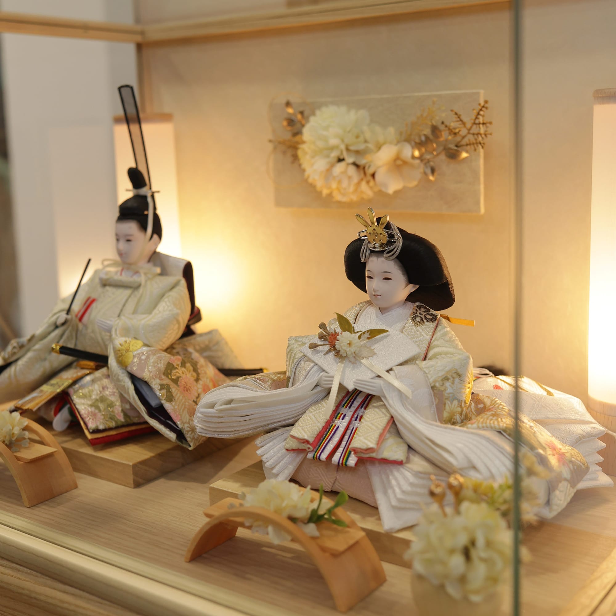 祈ドールの雛人形｜遥｜ケース飾り