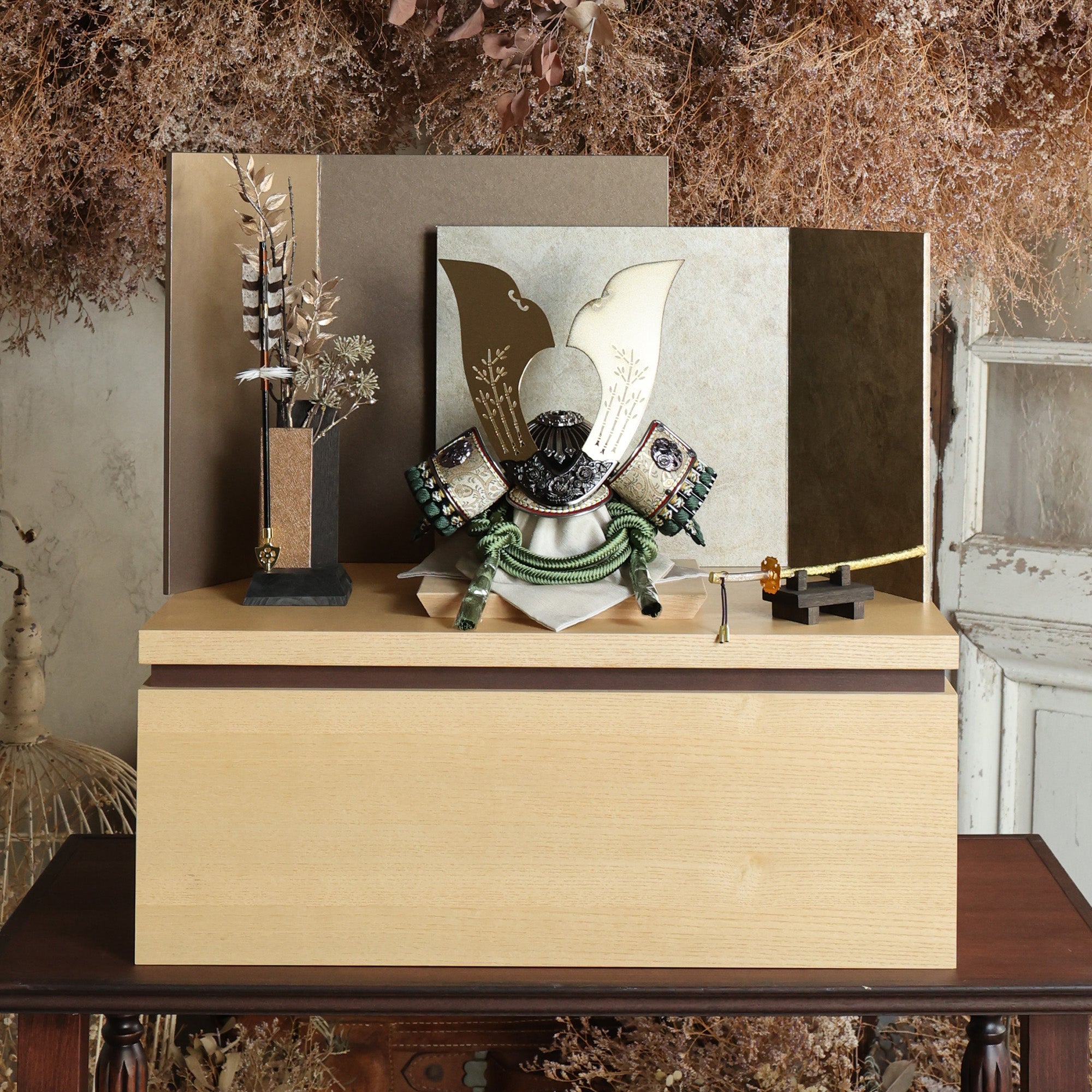 甲冑師「翠鳳」作品　陽翔　haruto｜26祈兜　収納飾り