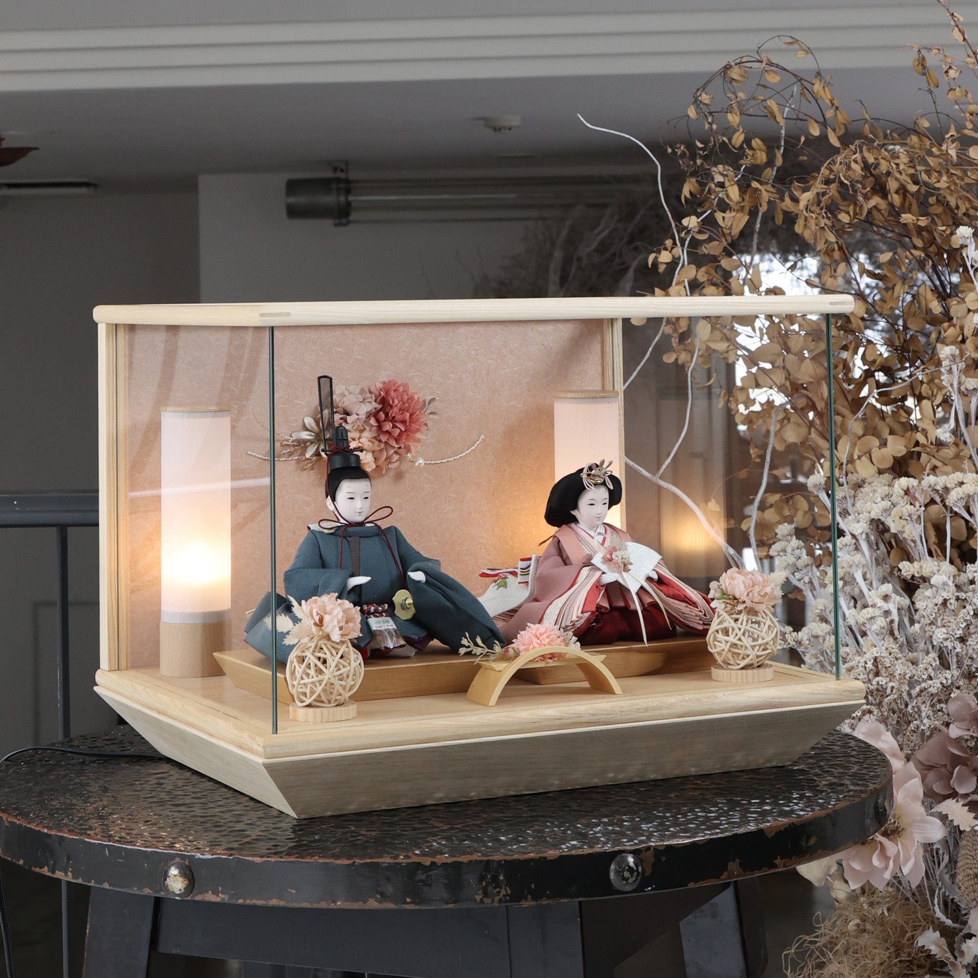 祈ドールの雛人形｜ひなの｜ケース飾り ｜雛人形（ひなにんぎょう）の