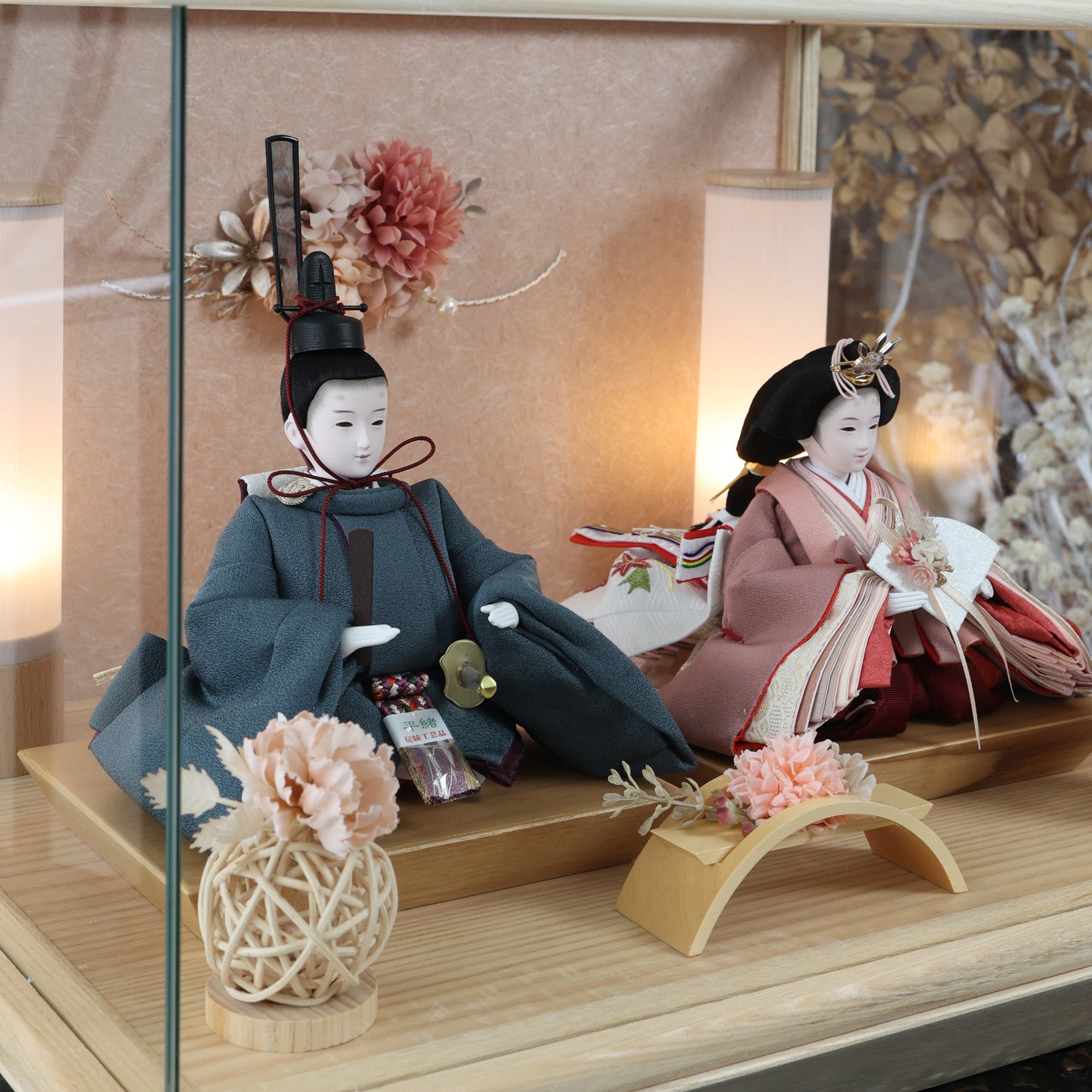 祈ドールの雛人形｜ひなの｜ケース飾り ｜雛人形（ひなにんぎょう）の
