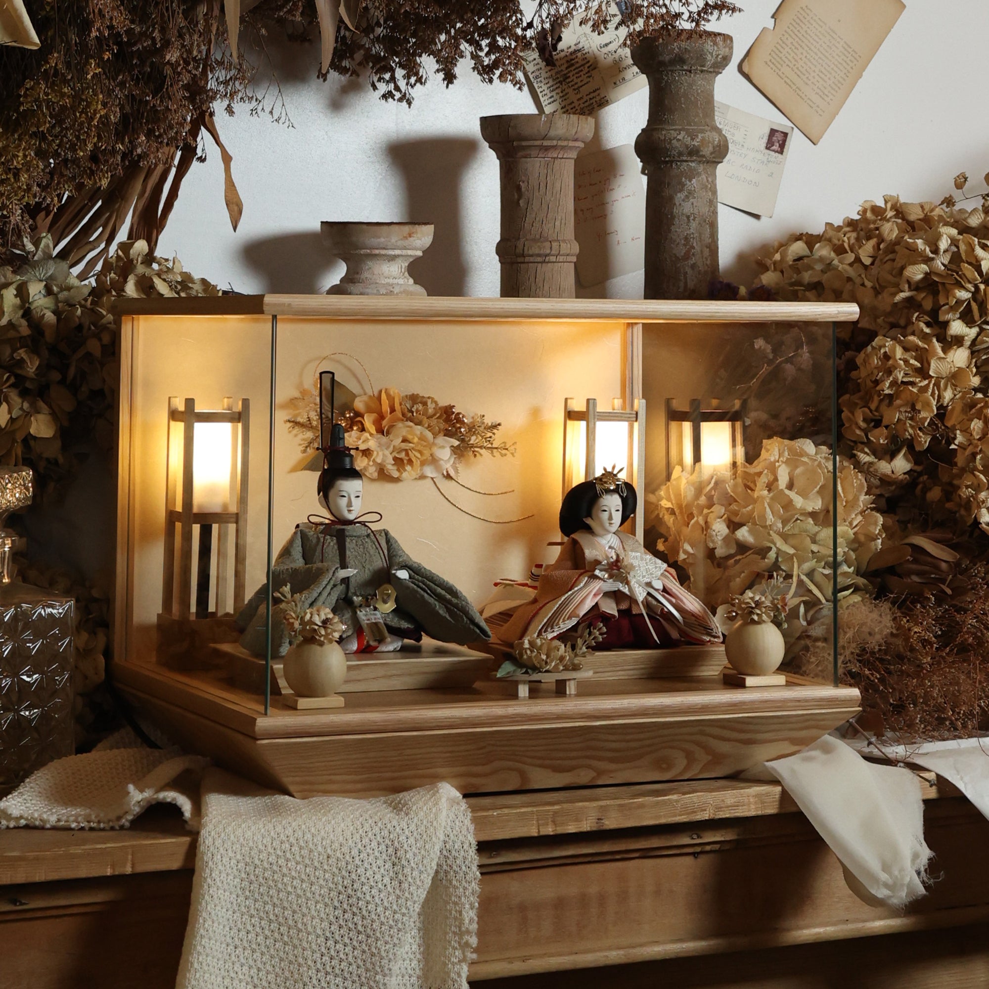 ほなみ　honami｜26雛人形ケース飾り