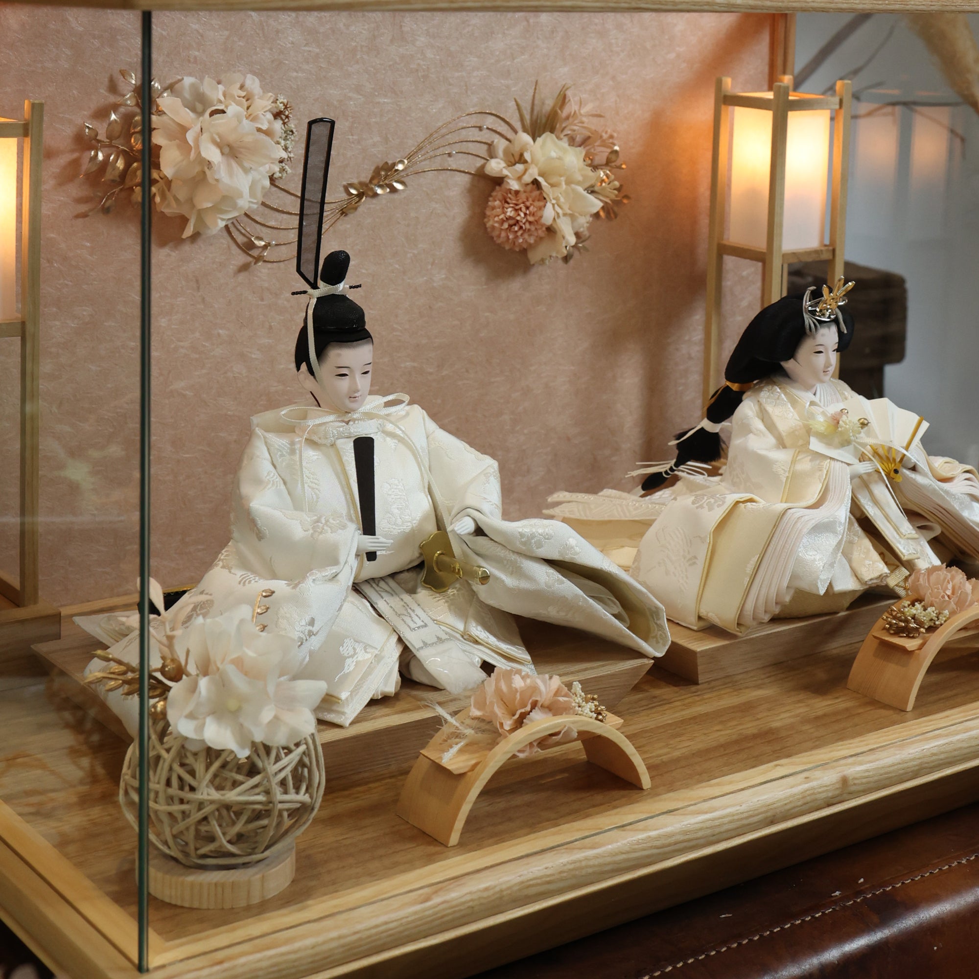 祈ドールの雛人形｜穂香 想｜ケース飾り ｜雛人形（ひなにんぎょう）の