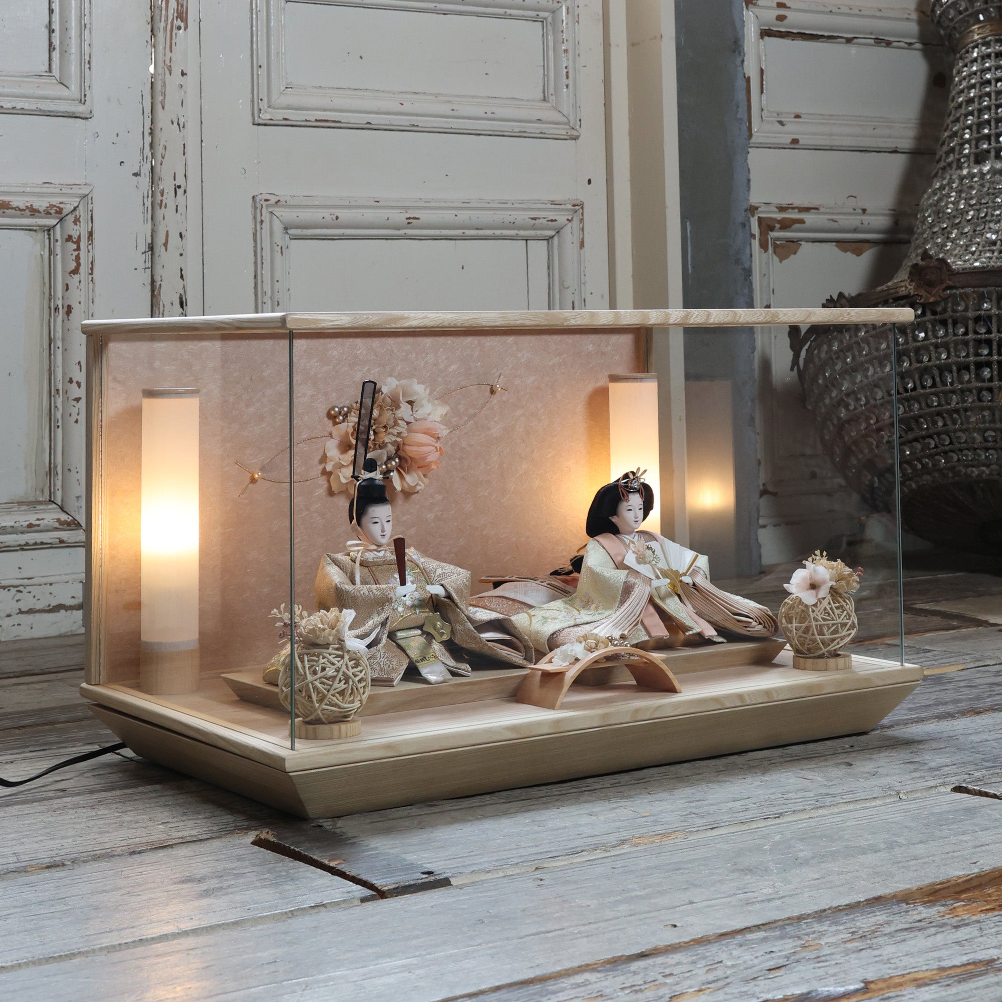 祈ドールの雛人形｜一花｜ケース飾り ｜雛人形（ひなにんぎょう）の祈