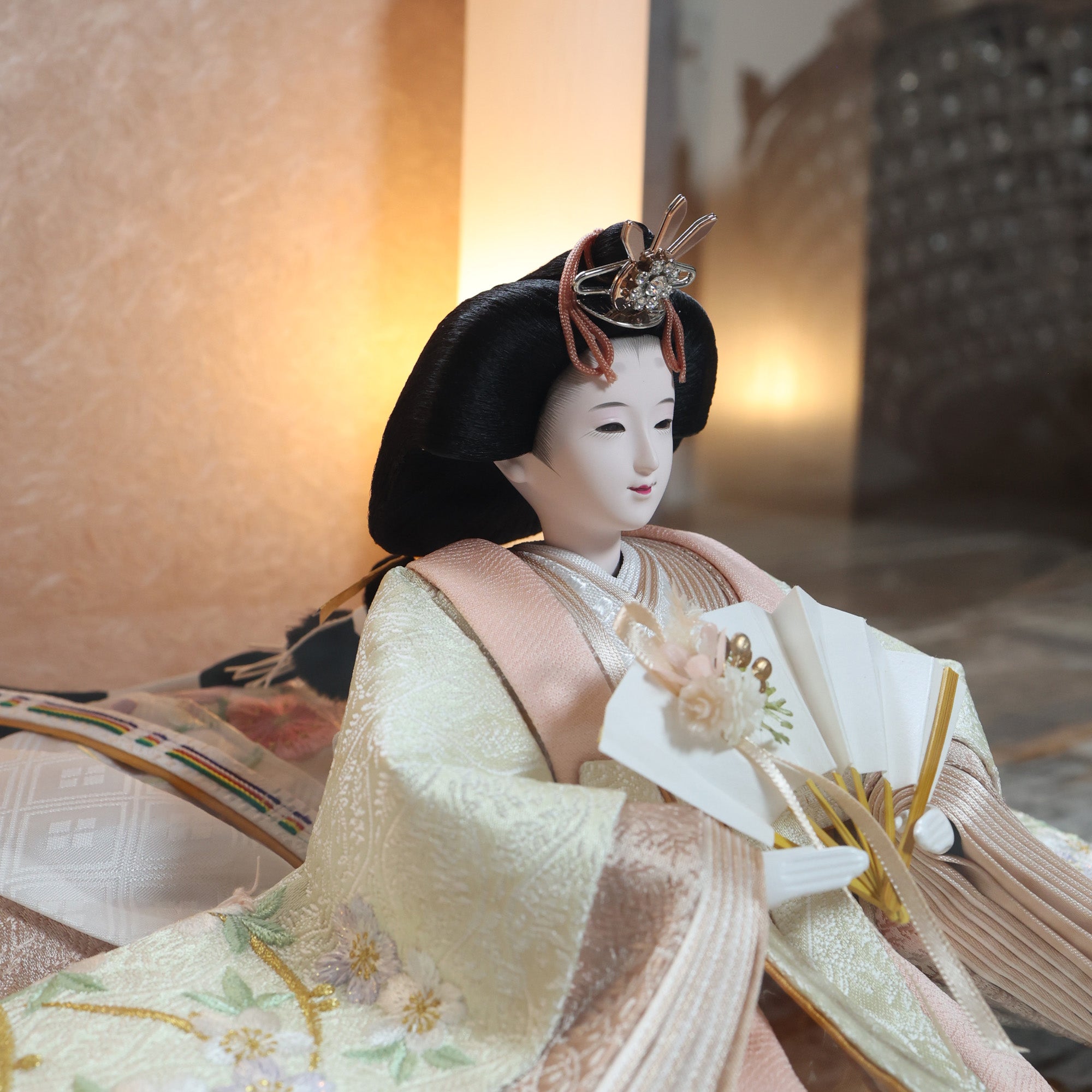 祈ドールの雛人形｜一花｜ケース飾り ｜雛人形（ひなにんぎょう）の祈