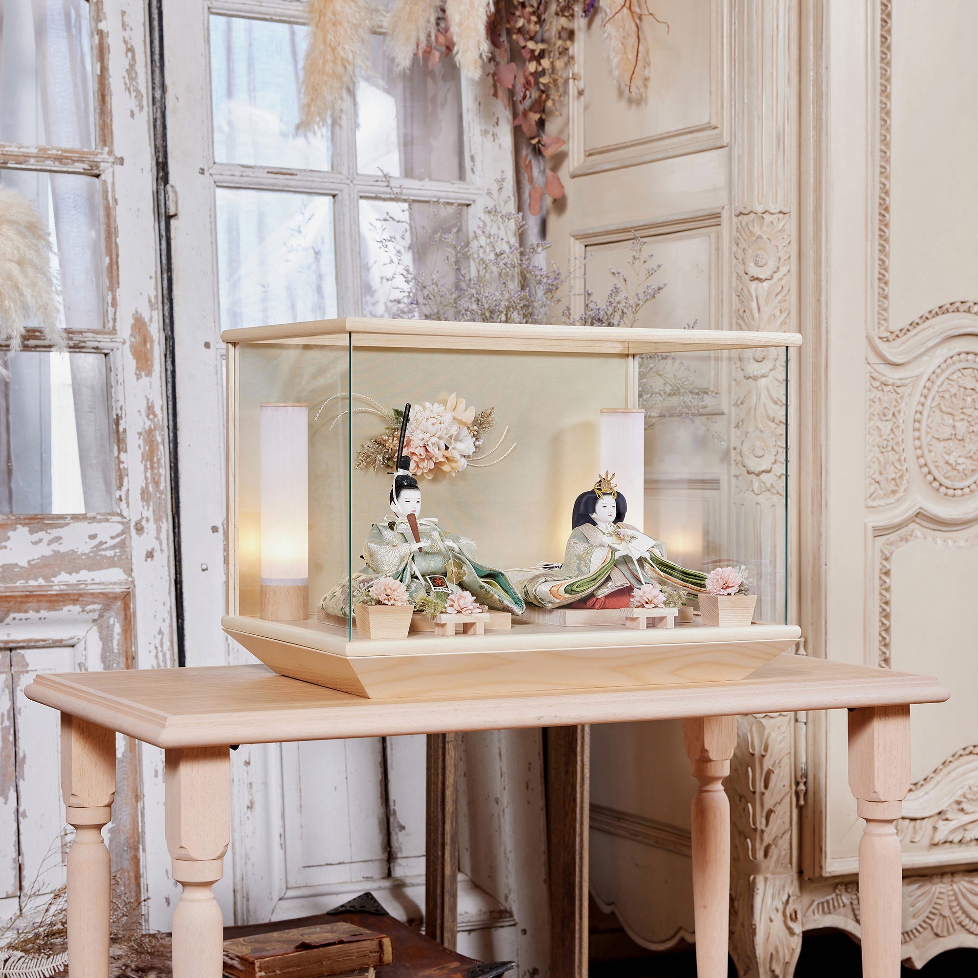 京都西陣袋帯　彩葉　iroha｜26雛人形ケース飾り