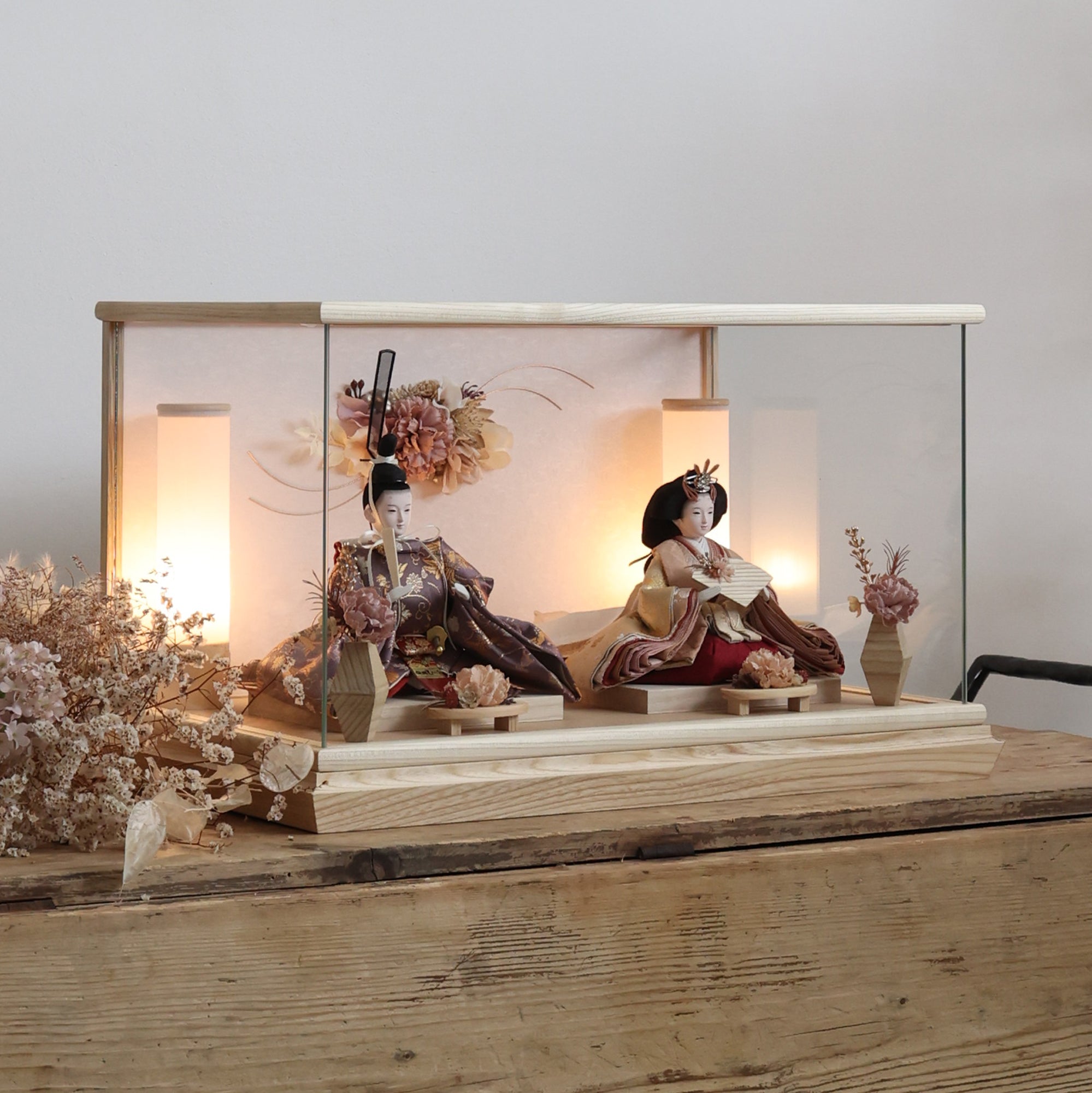 彩桜　irosa｜26雛人形ケース飾り