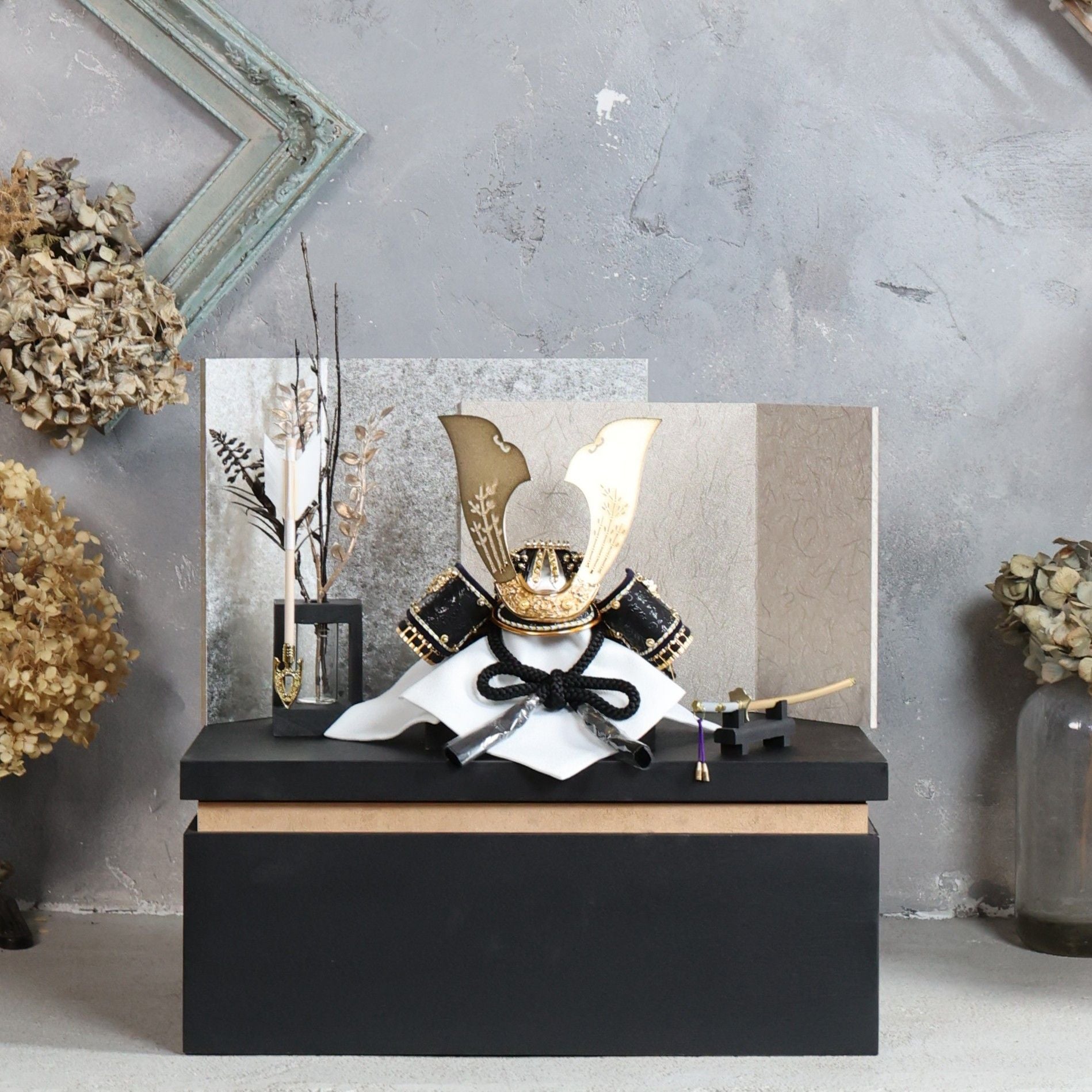 甲冑師「翠鳳」作品　烝　jyou｜26祈兜　収納飾り