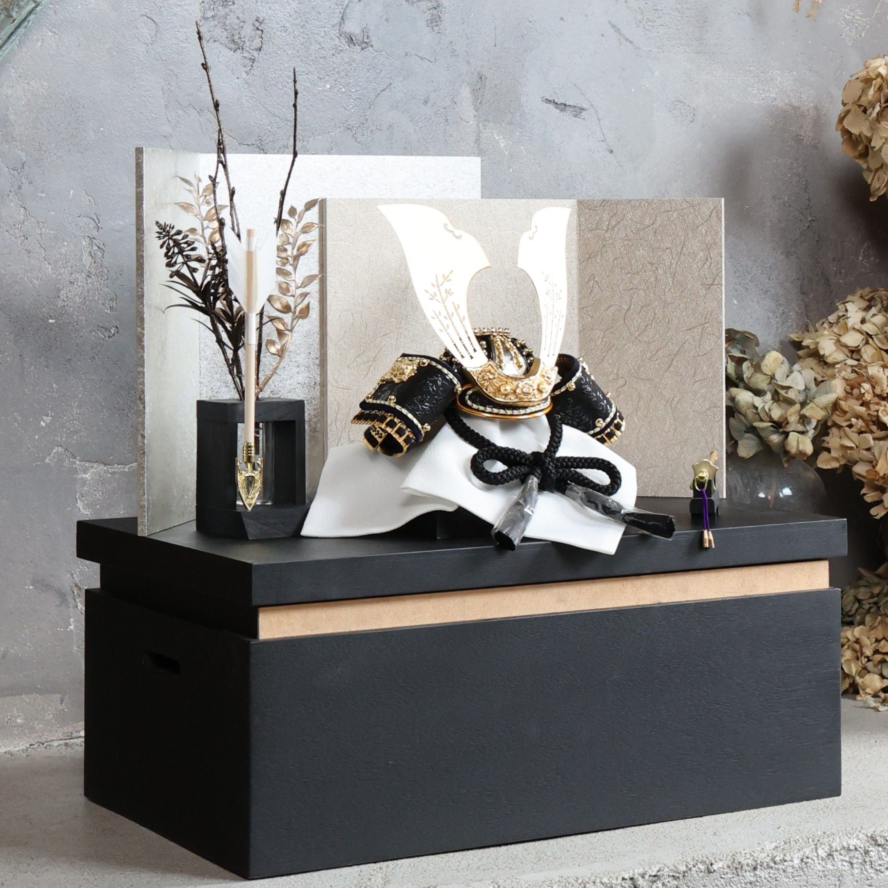 甲冑師「翠鳳」作品　烝　jyou｜26祈兜　収納飾り