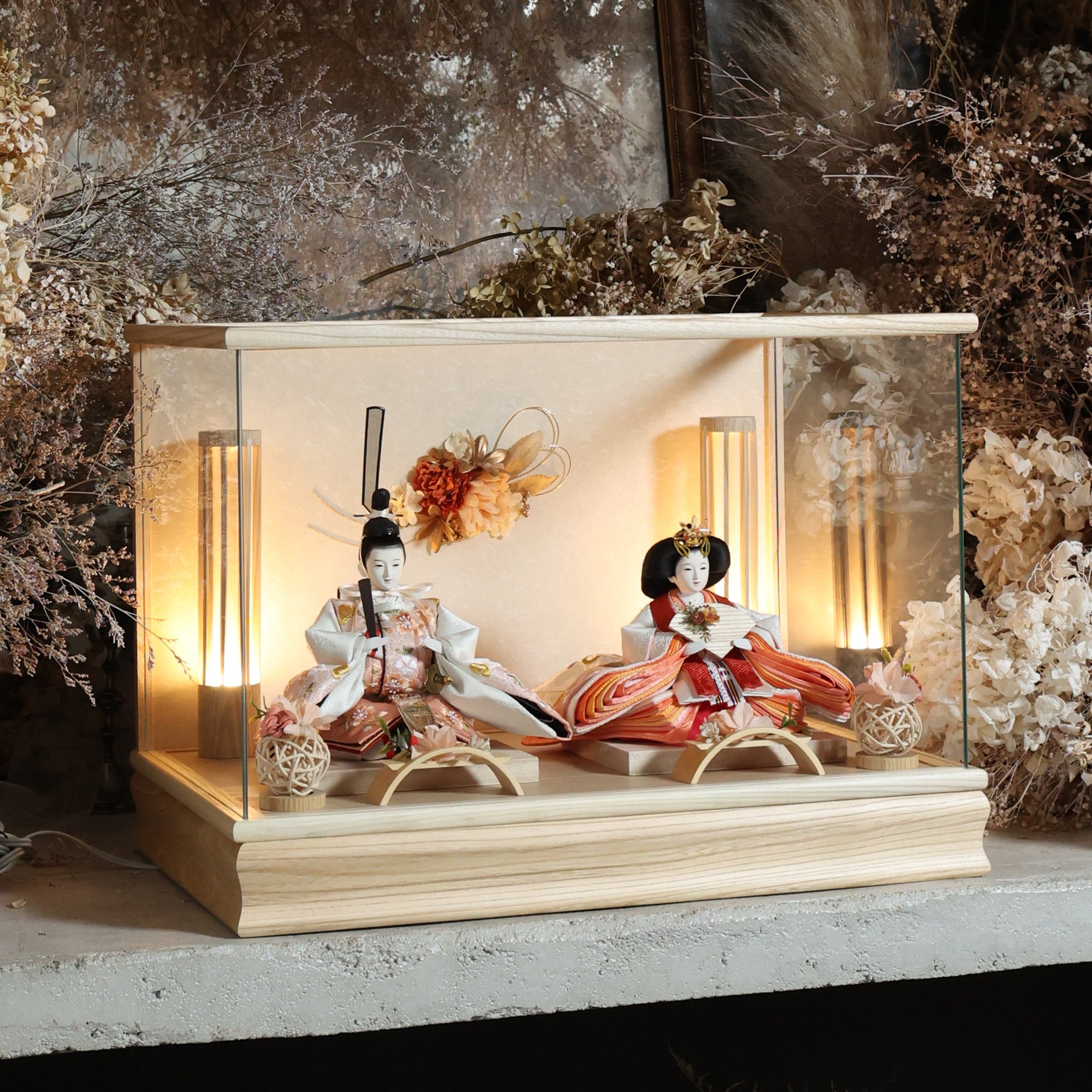 楓　kaede｜26雛人形ケース飾り