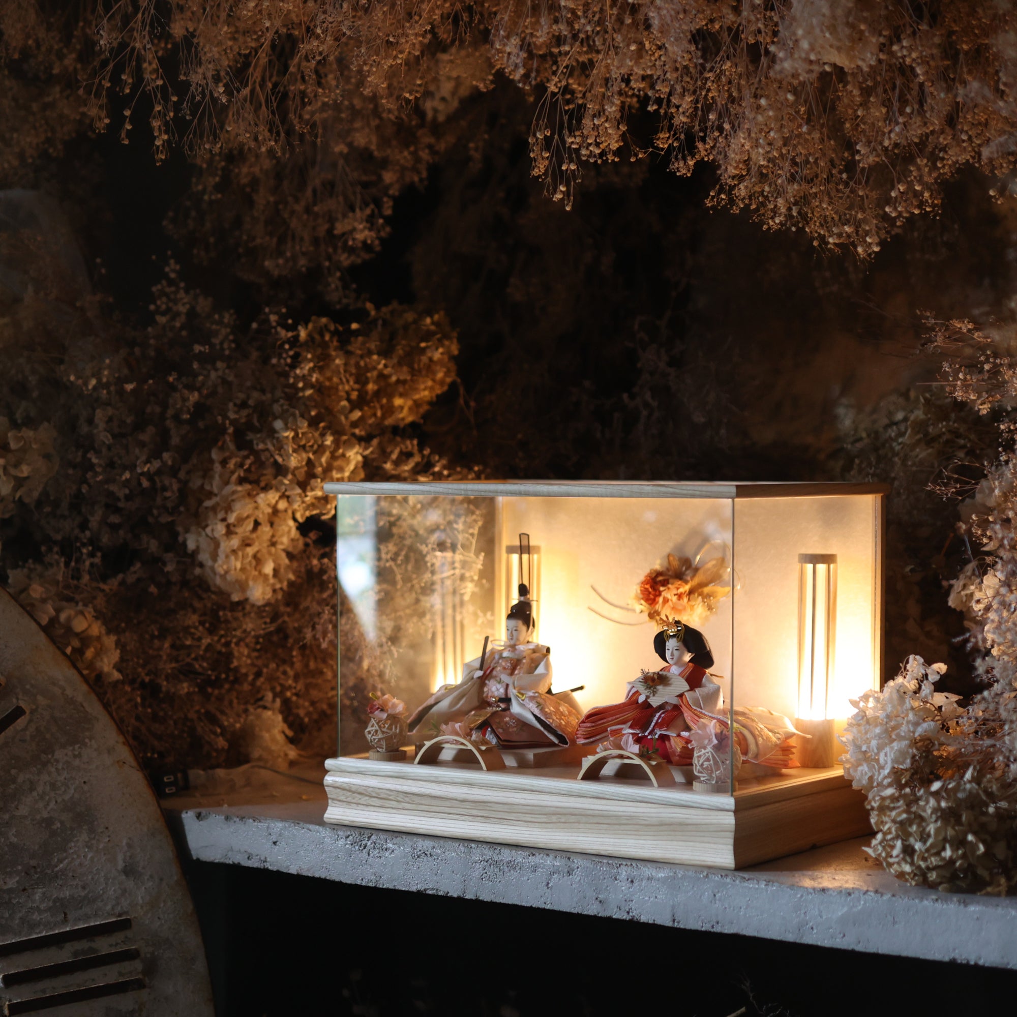 祈ドールの雛人形｜楓｜ケース飾り ｜雛人形（ひなにんぎょう）の祈ドール