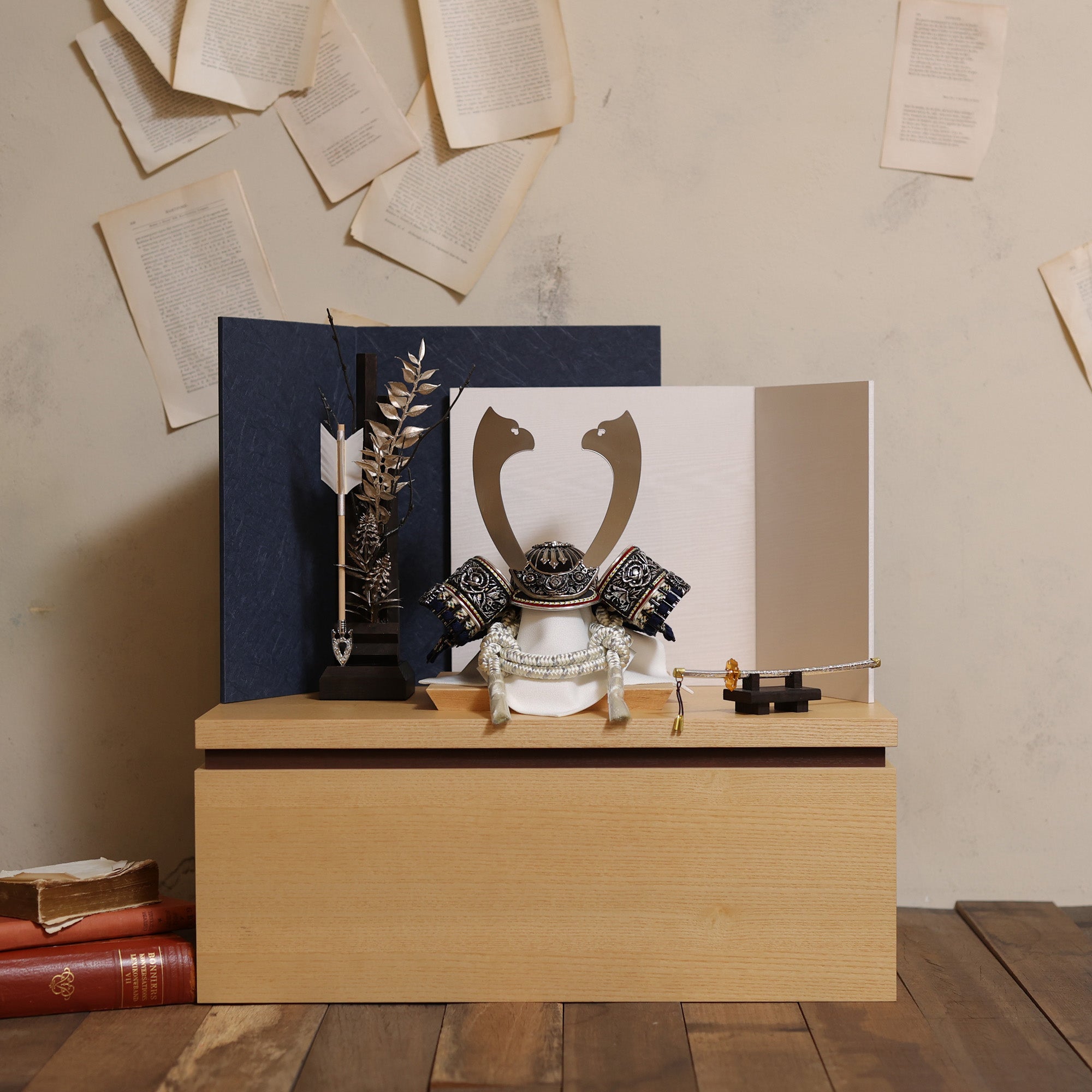 甲冑師「翠鳳」作品　凱里　kairi｜26祈兜　収納飾り