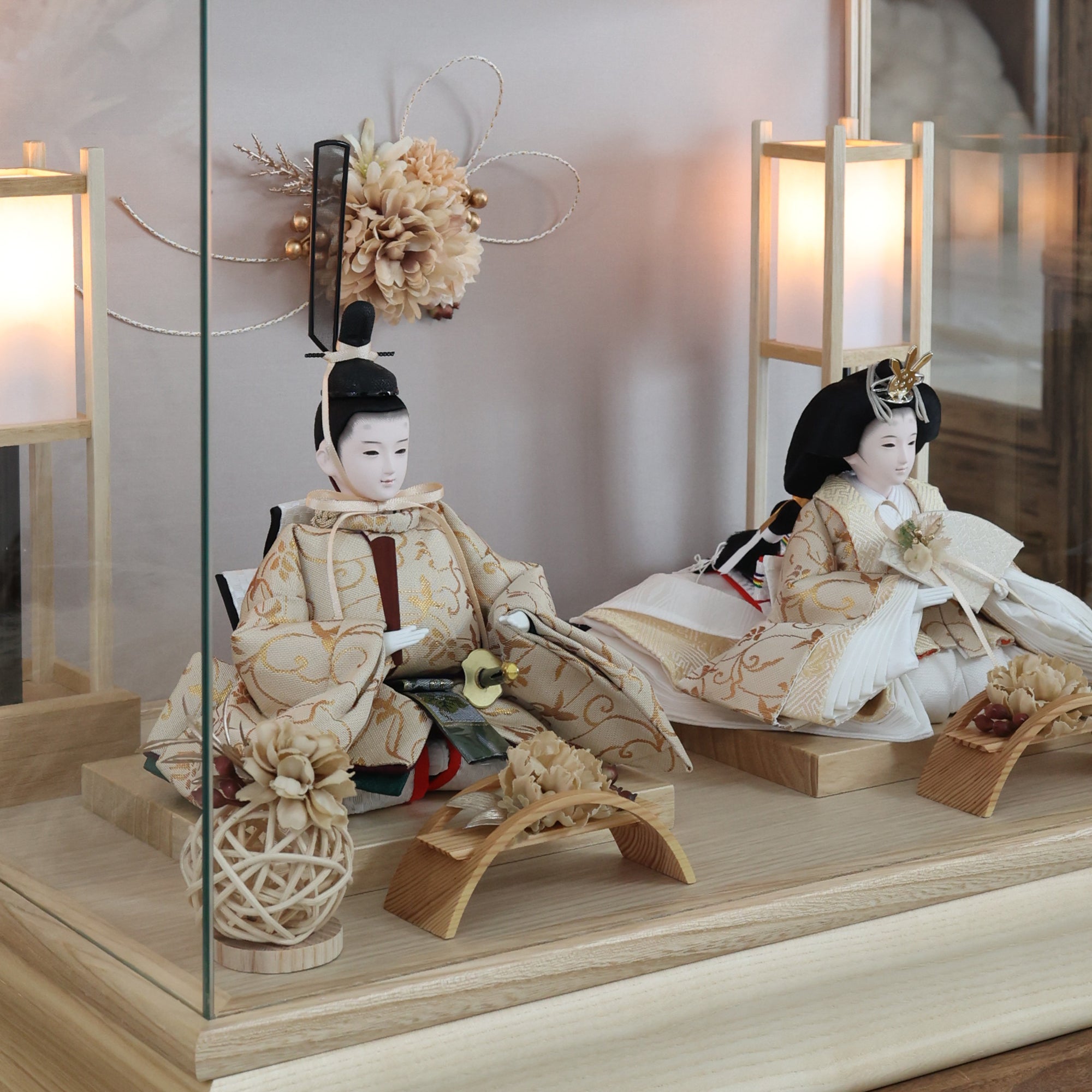 祈ドールの雛人形｜奏｜ケース飾り ｜雛人形（ひなにんぎょう）の祈ドール