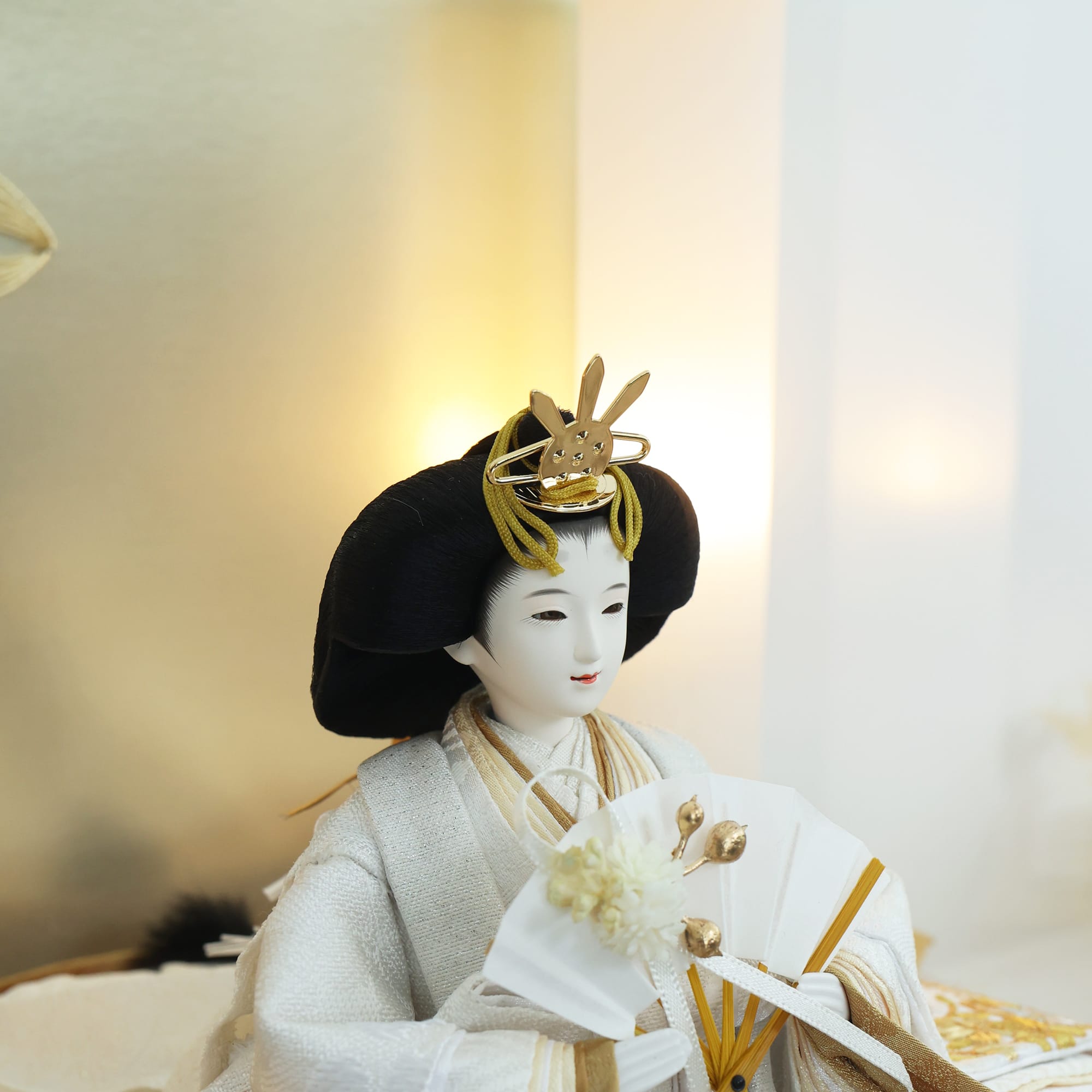 祈ドールの雛人形｜花蓮｜ケース飾り ｜雛人形（ひなにんぎょう）の祈