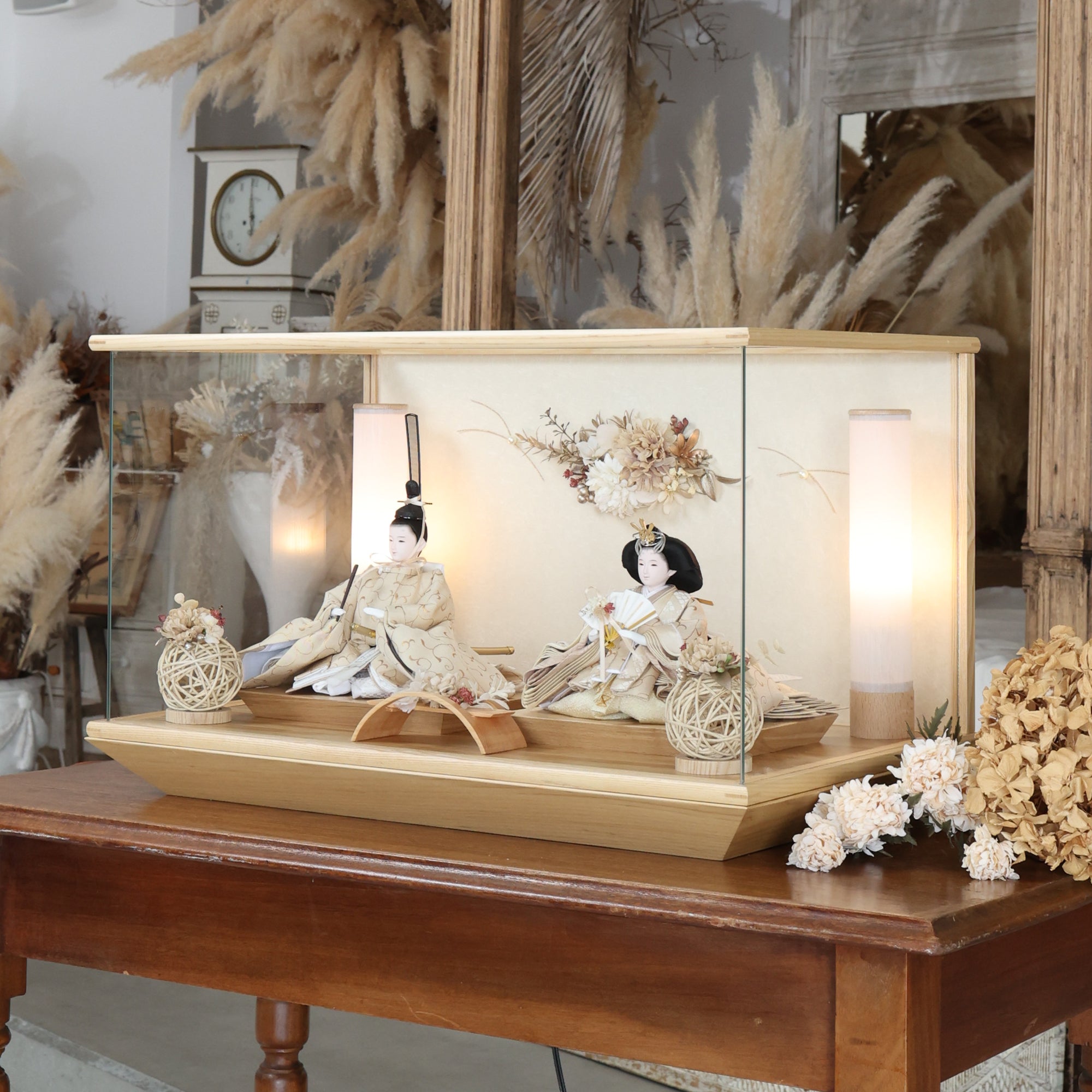 祈ドールの雛人形｜花梨 願｜ケース飾り ｜雛人形（ひなにんぎょう）の