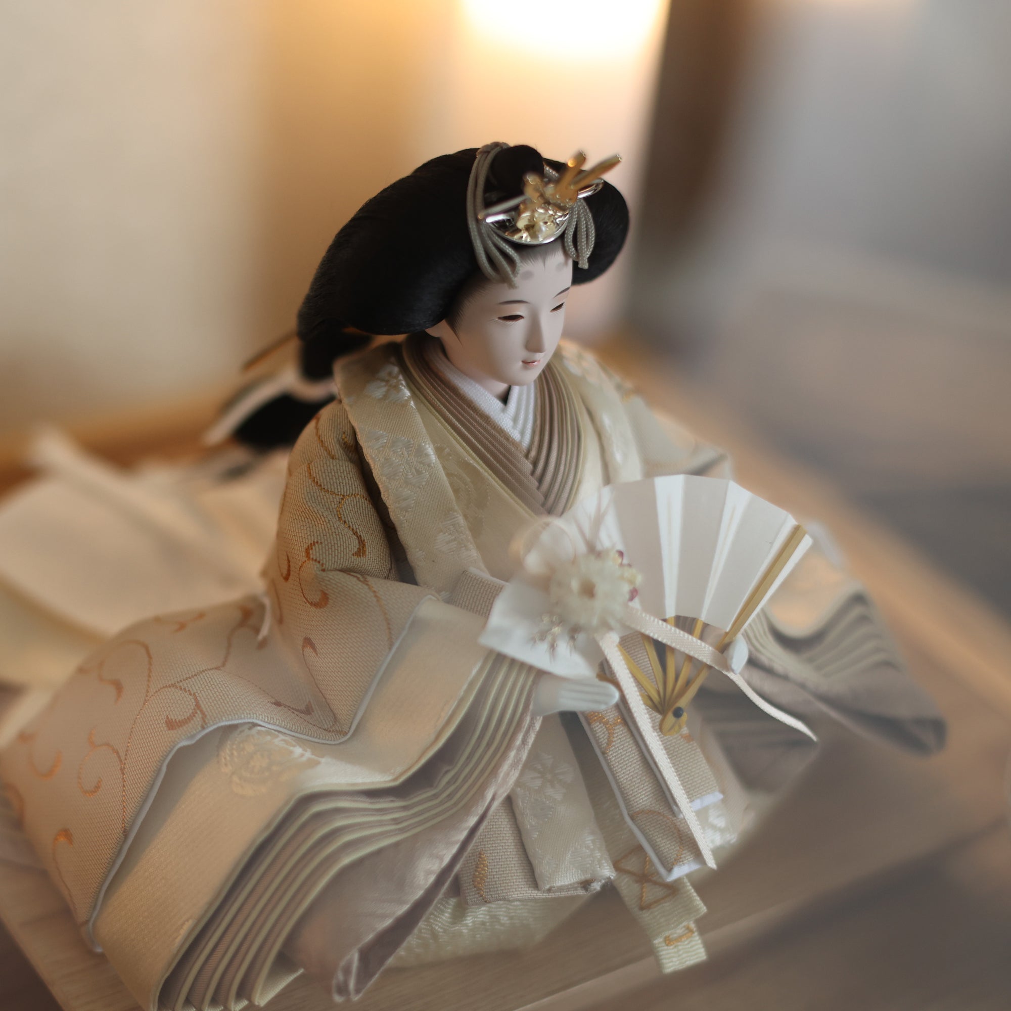 祈ドールの雛人形｜花梨 願｜ケース飾り ｜雛人形（ひなにんぎょう）の