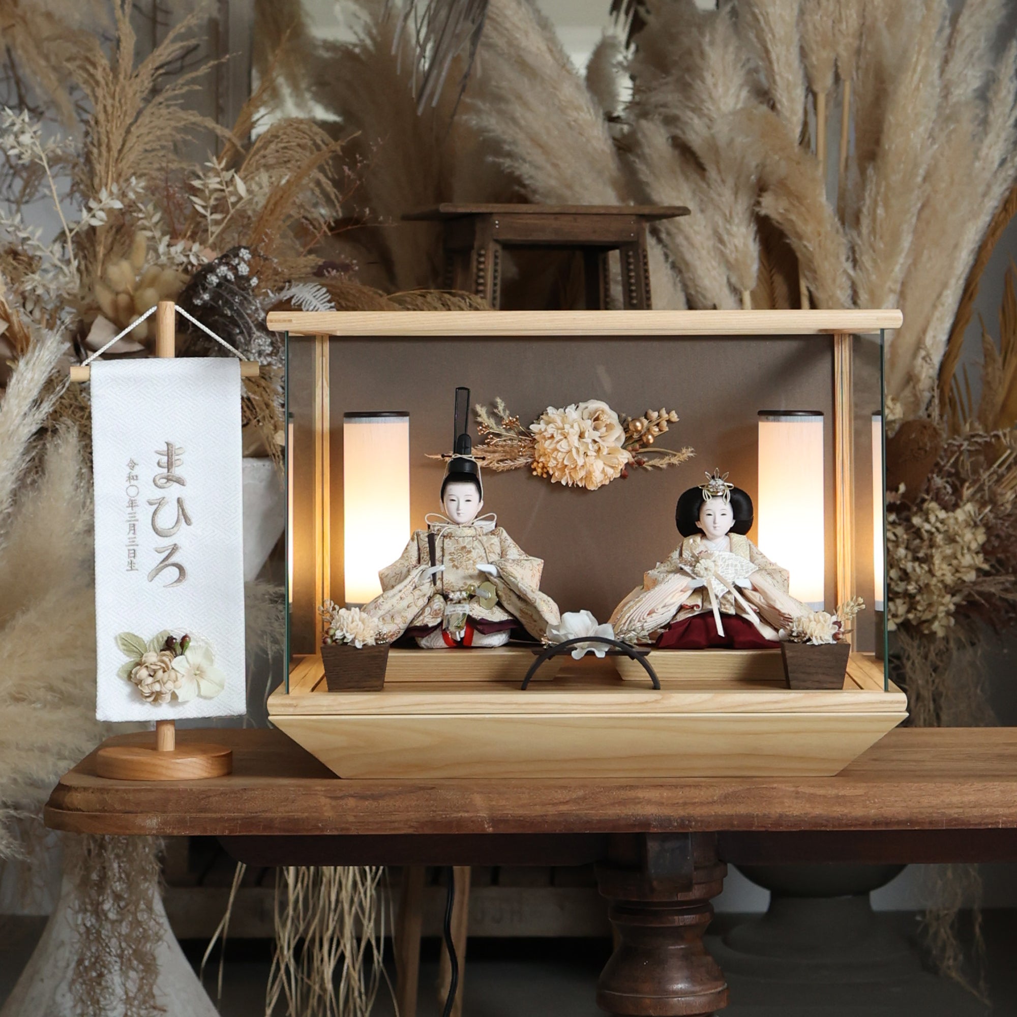 かりな　karina｜26雛人形ケース飾り