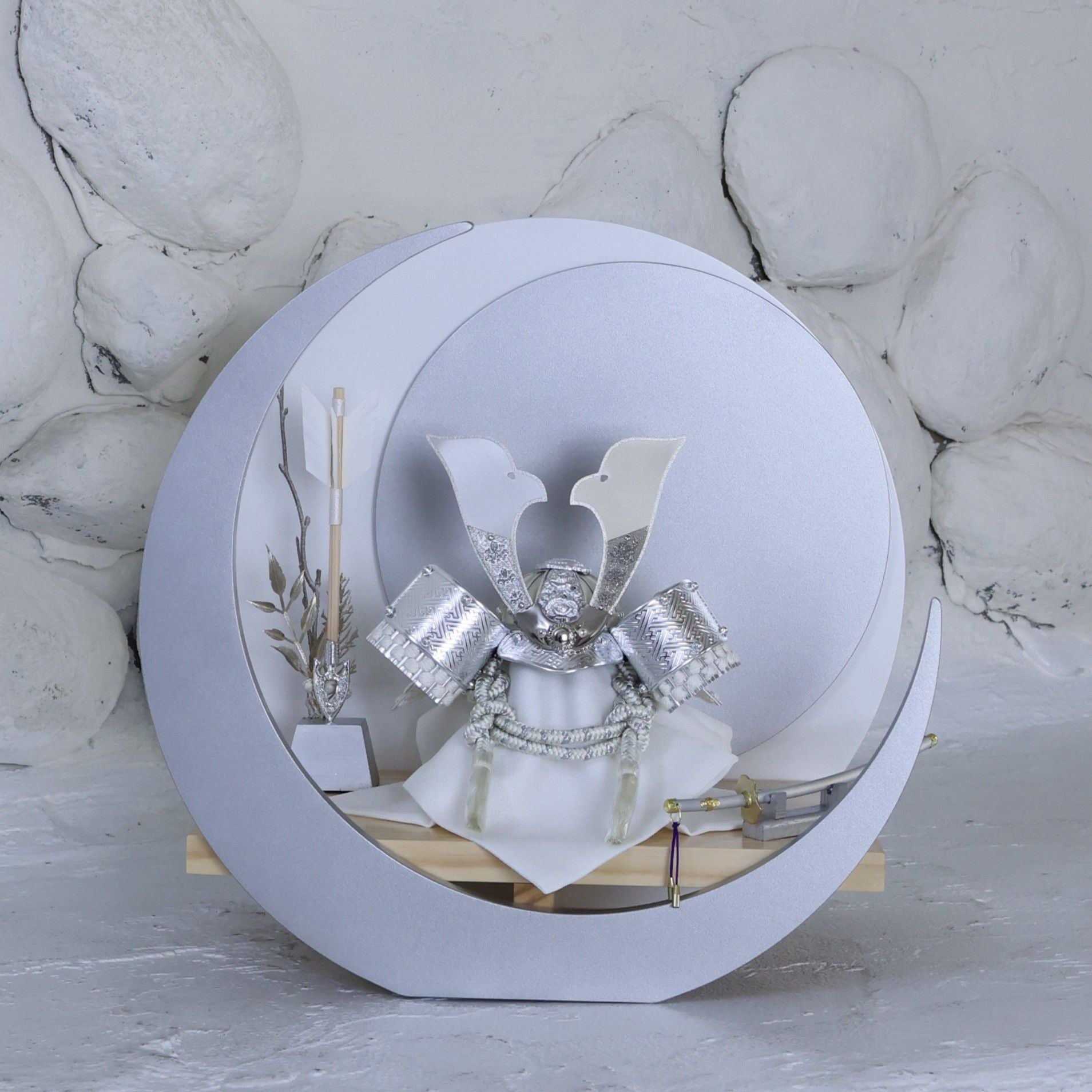 和　kazu｜26祈兜　三日月台飾り