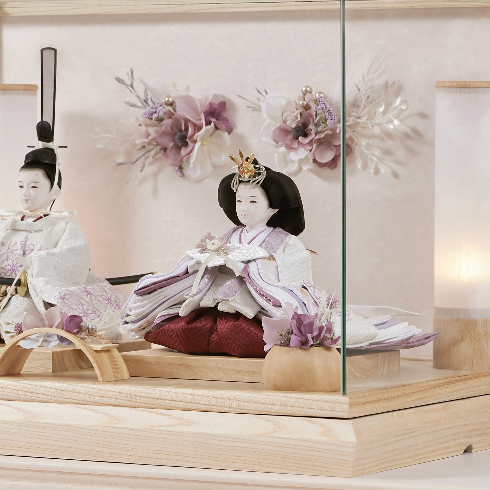 祈ドールの雛人形｜KIKI｜ケース飾り ｜雛人形（ひなにんぎょう）の祈