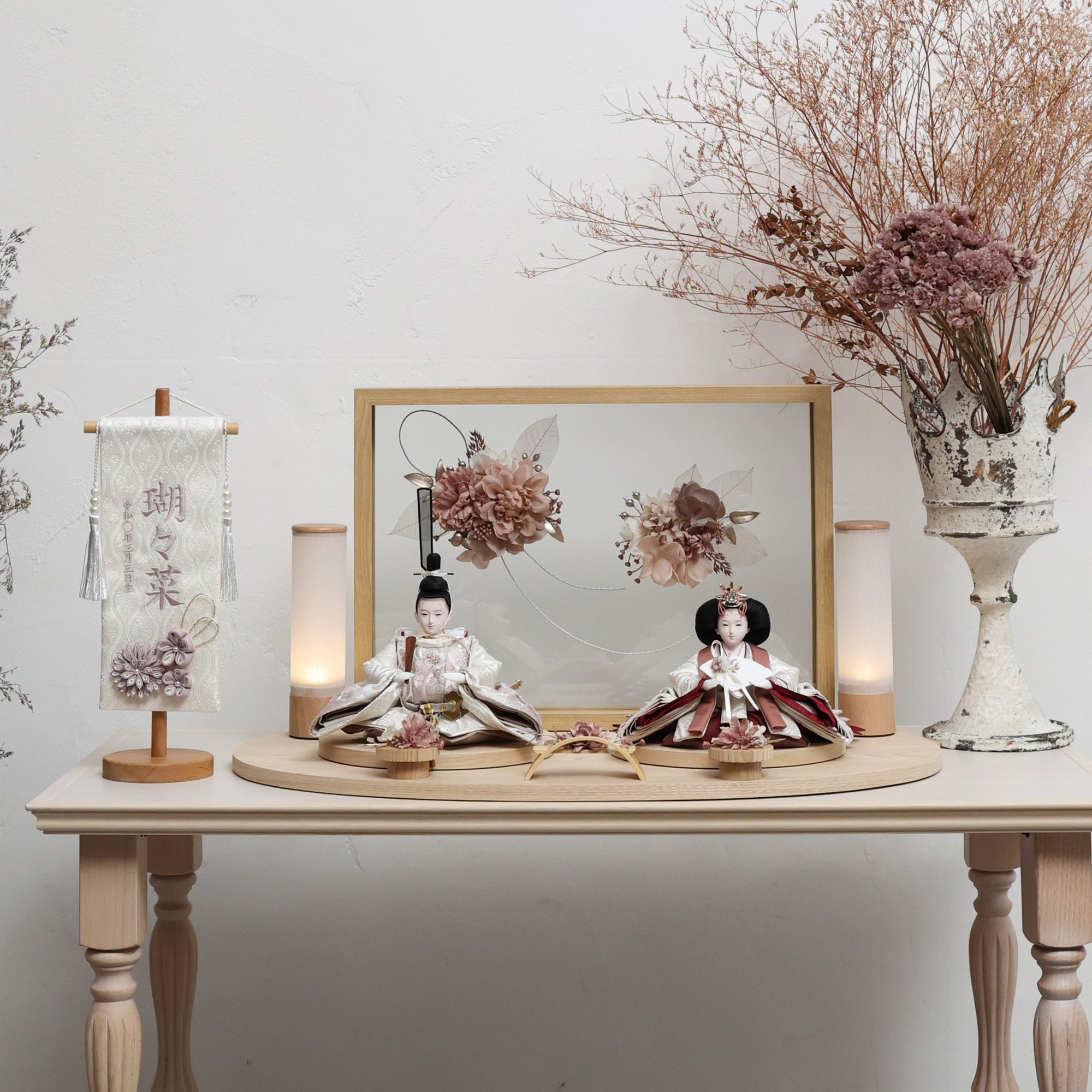 紫菜　shina｜26雛人形出し飾り