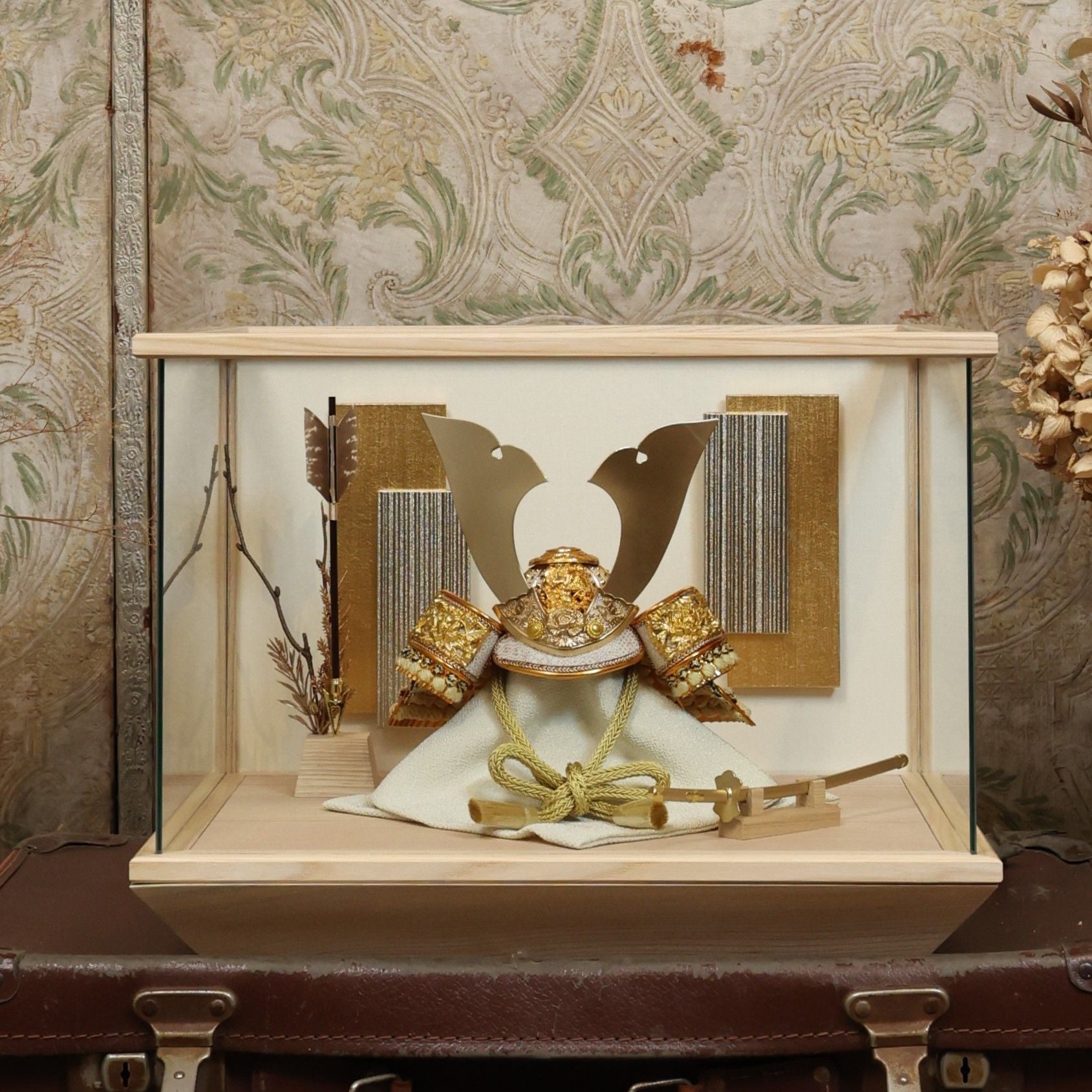 甲冑師「望月」作品　煌人　kirato｜26祈兜　ケース飾り