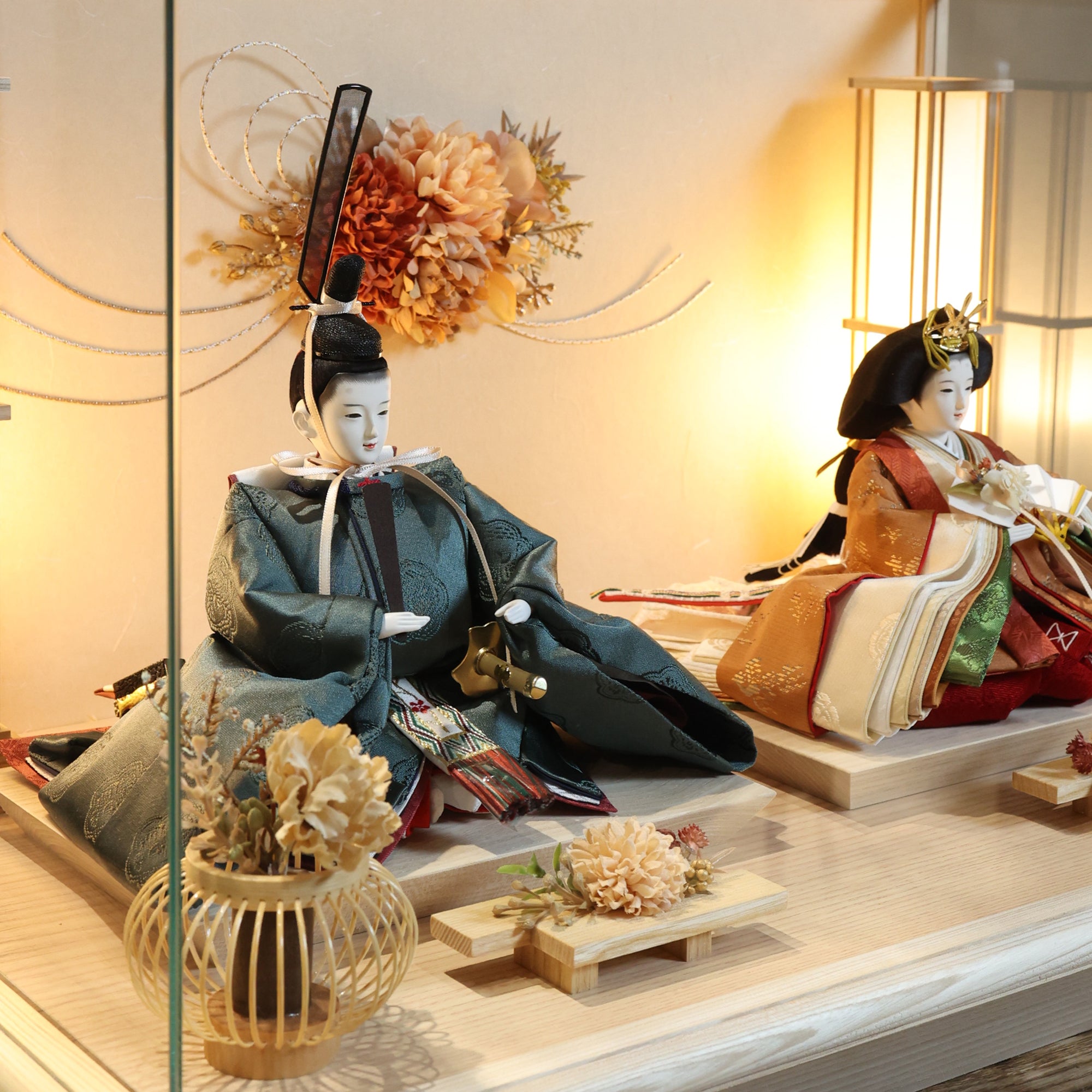 祈ドールの雛人形｜清香｜ケース飾り ｜雛人形（ひなにんぎょう）の祈