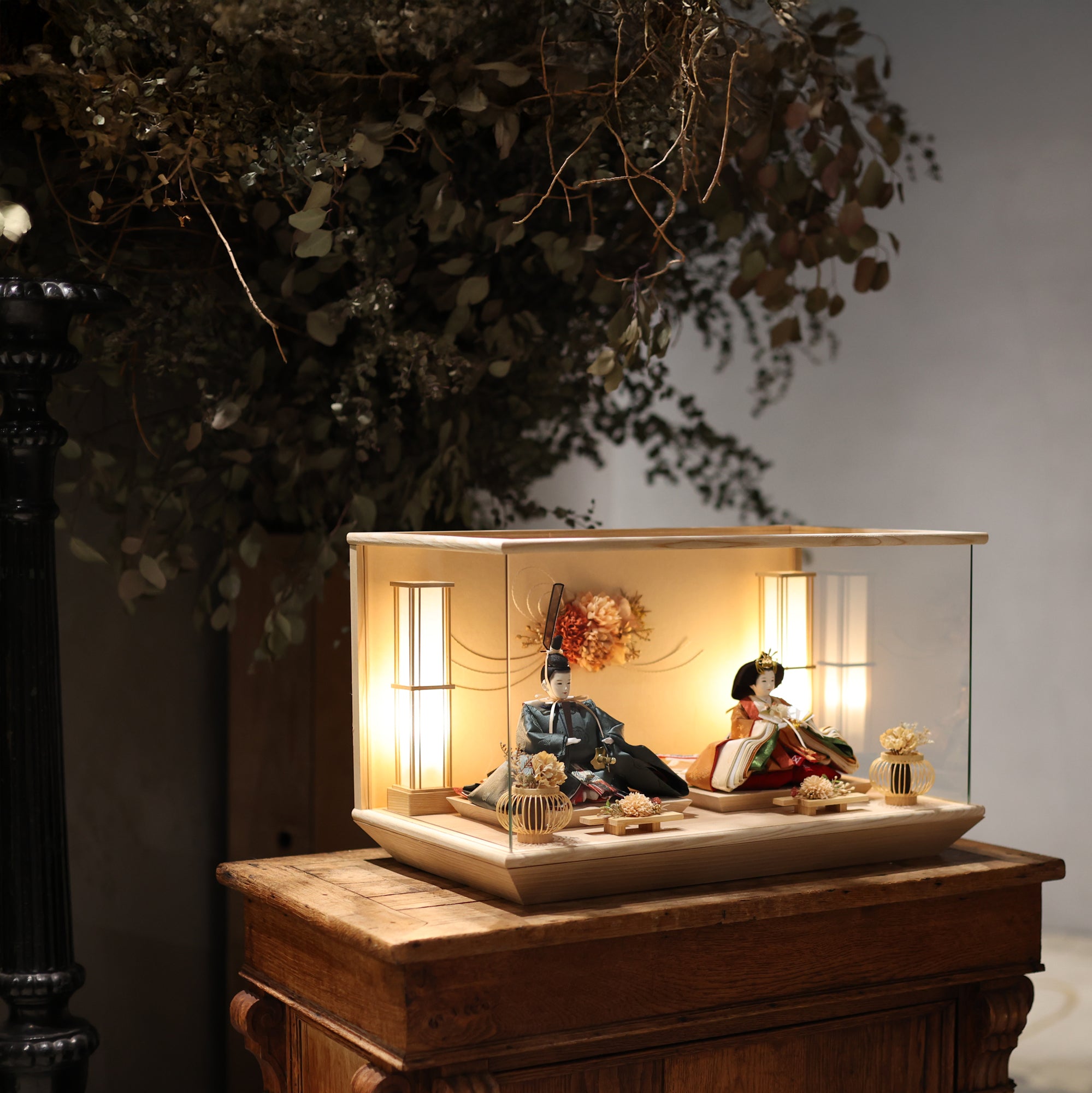 祈ドールの雛人形｜清香｜ケース飾り ｜雛人形（ひなにんぎょう）の祈