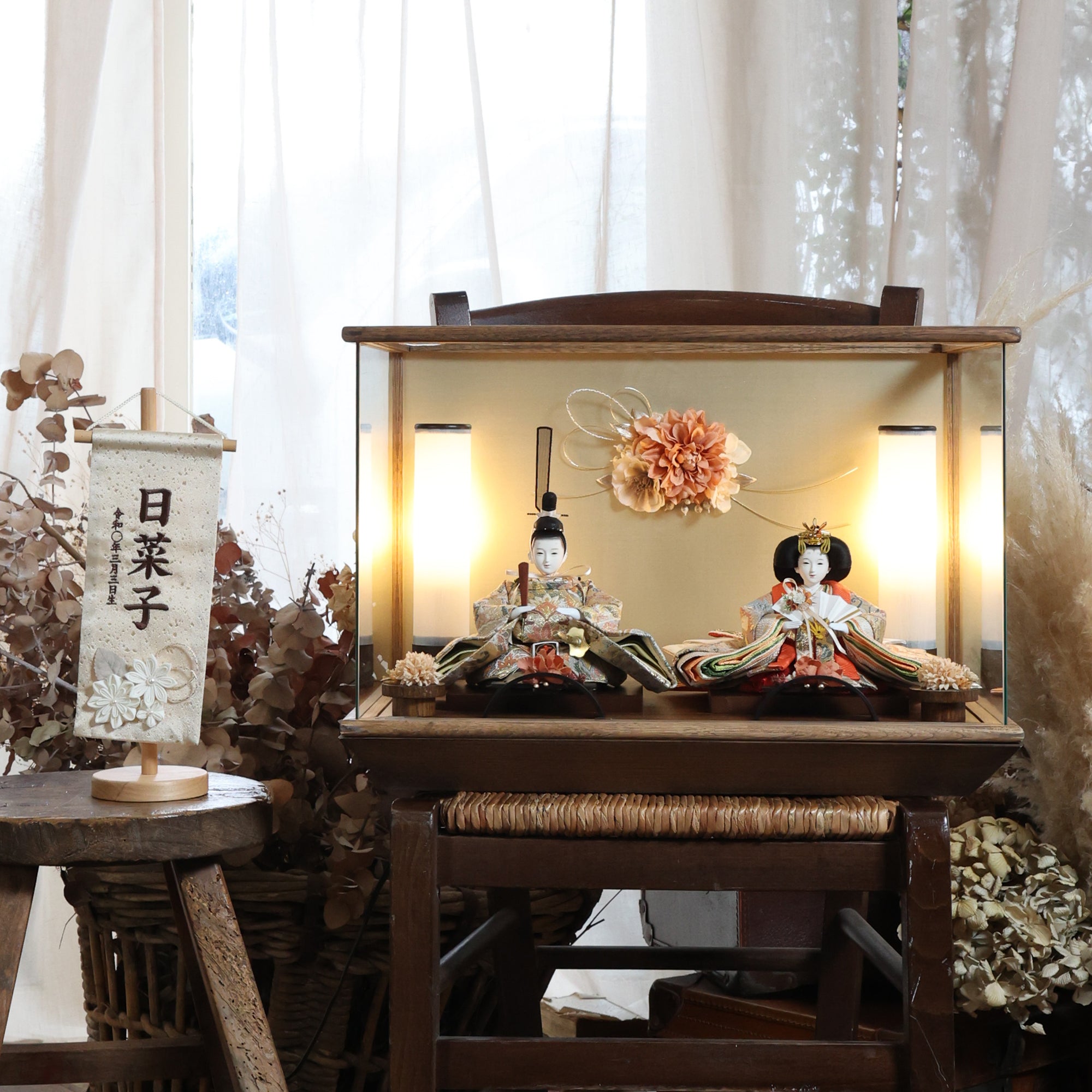 京都西陣袋帯　煌乃　kouno｜26雛人形ケース飾り