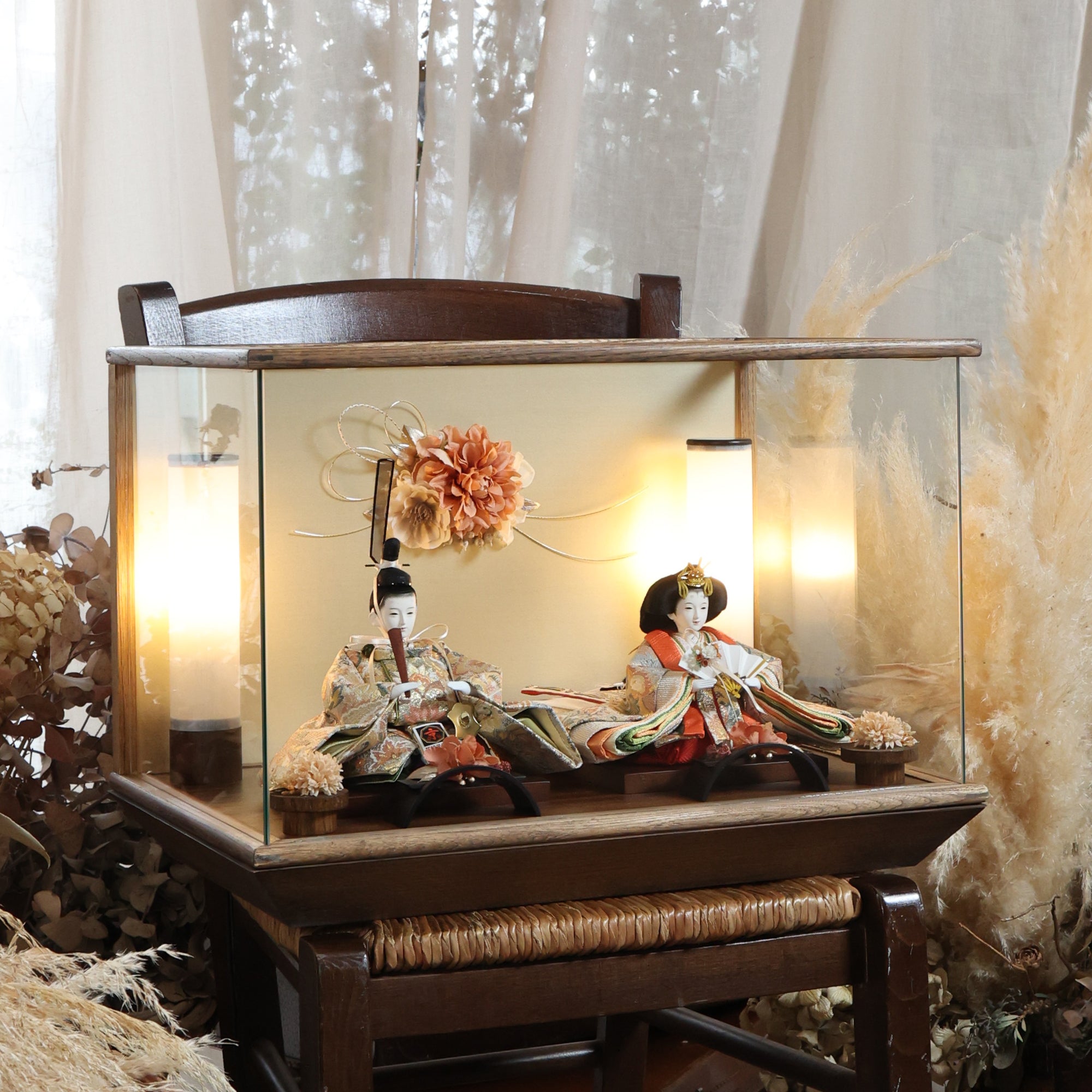 京都西陣袋帯　煌乃　kouno｜26雛人形ケース飾り