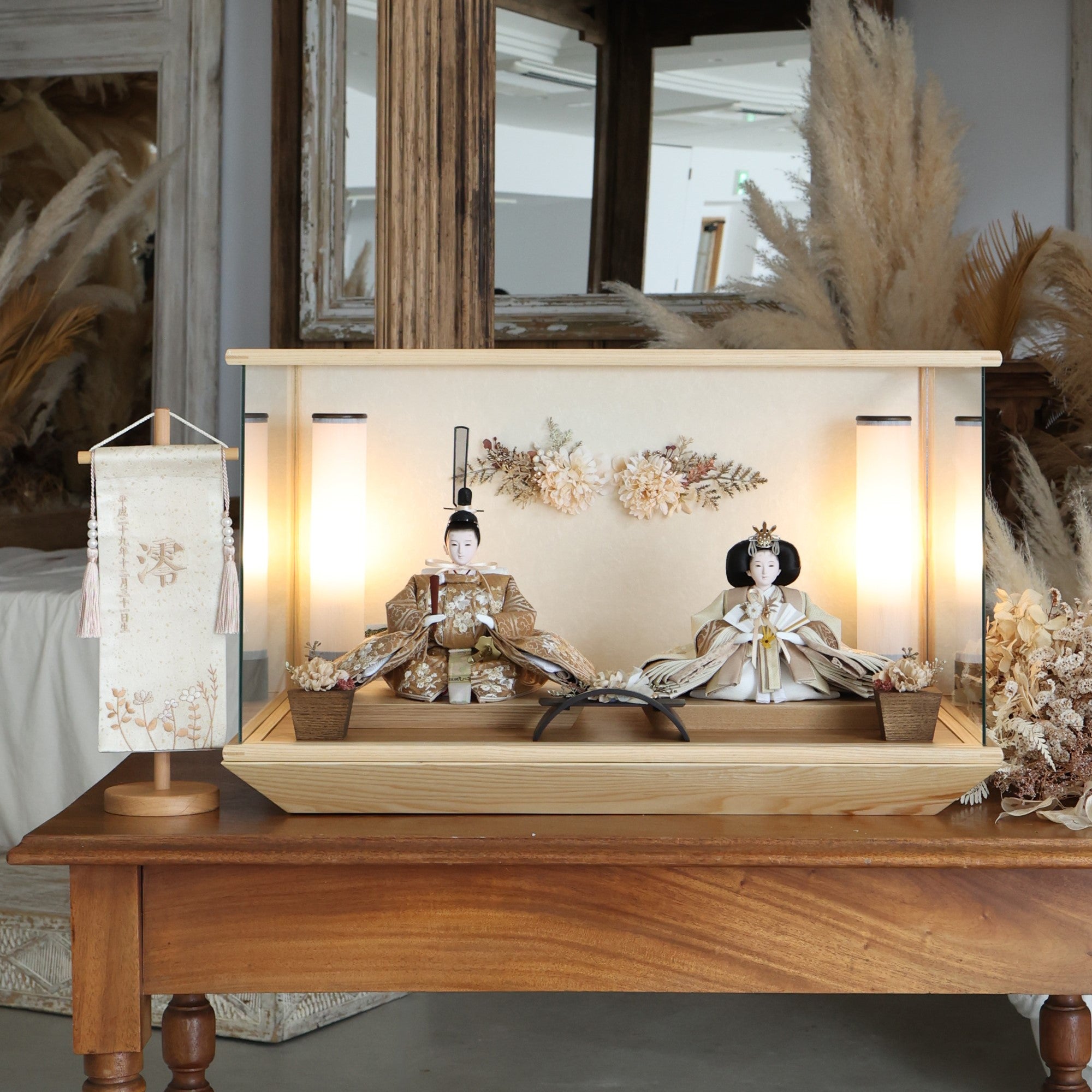 真麻　maasa｜26雛人形ケース飾り