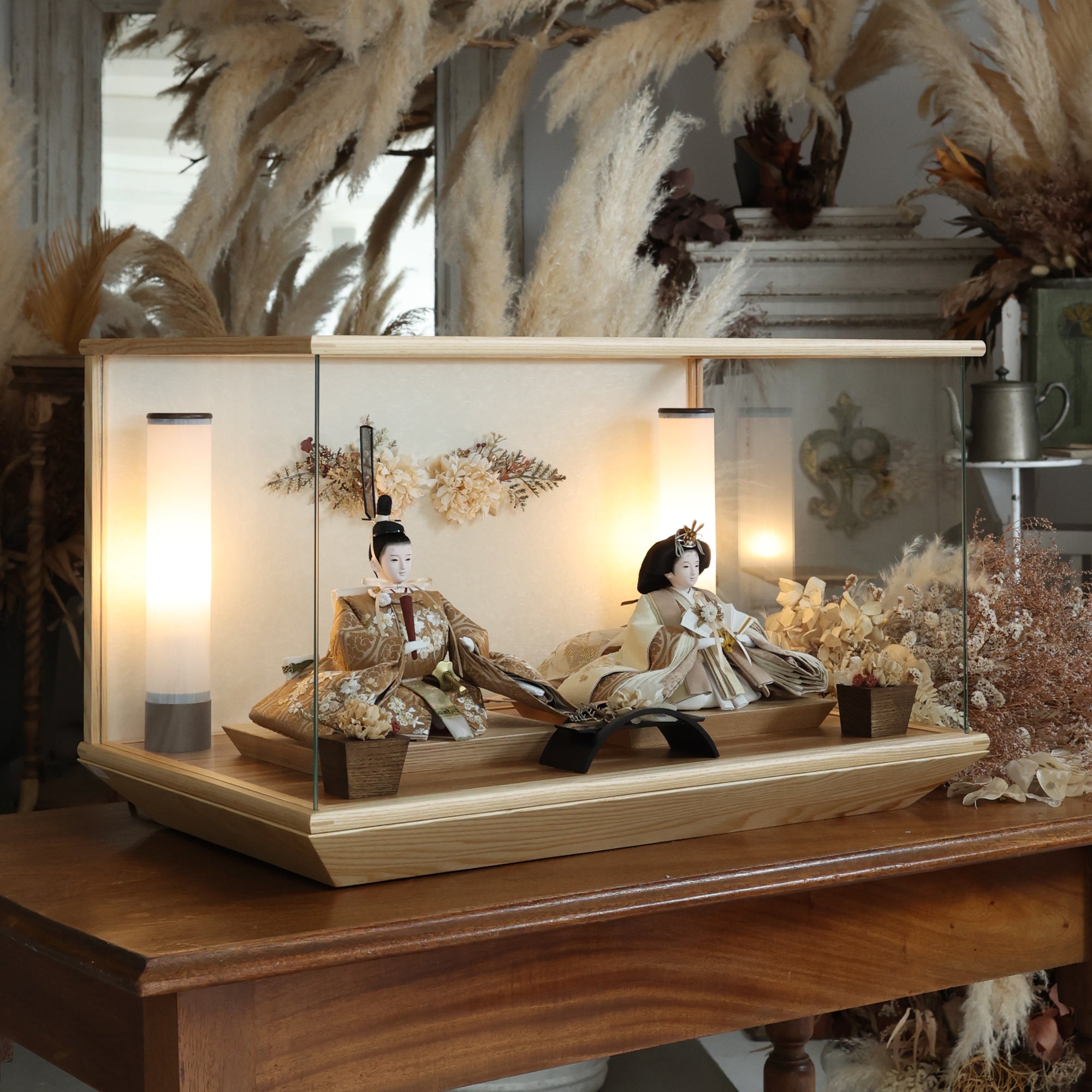 真麻　maasa｜26雛人形ケース飾り