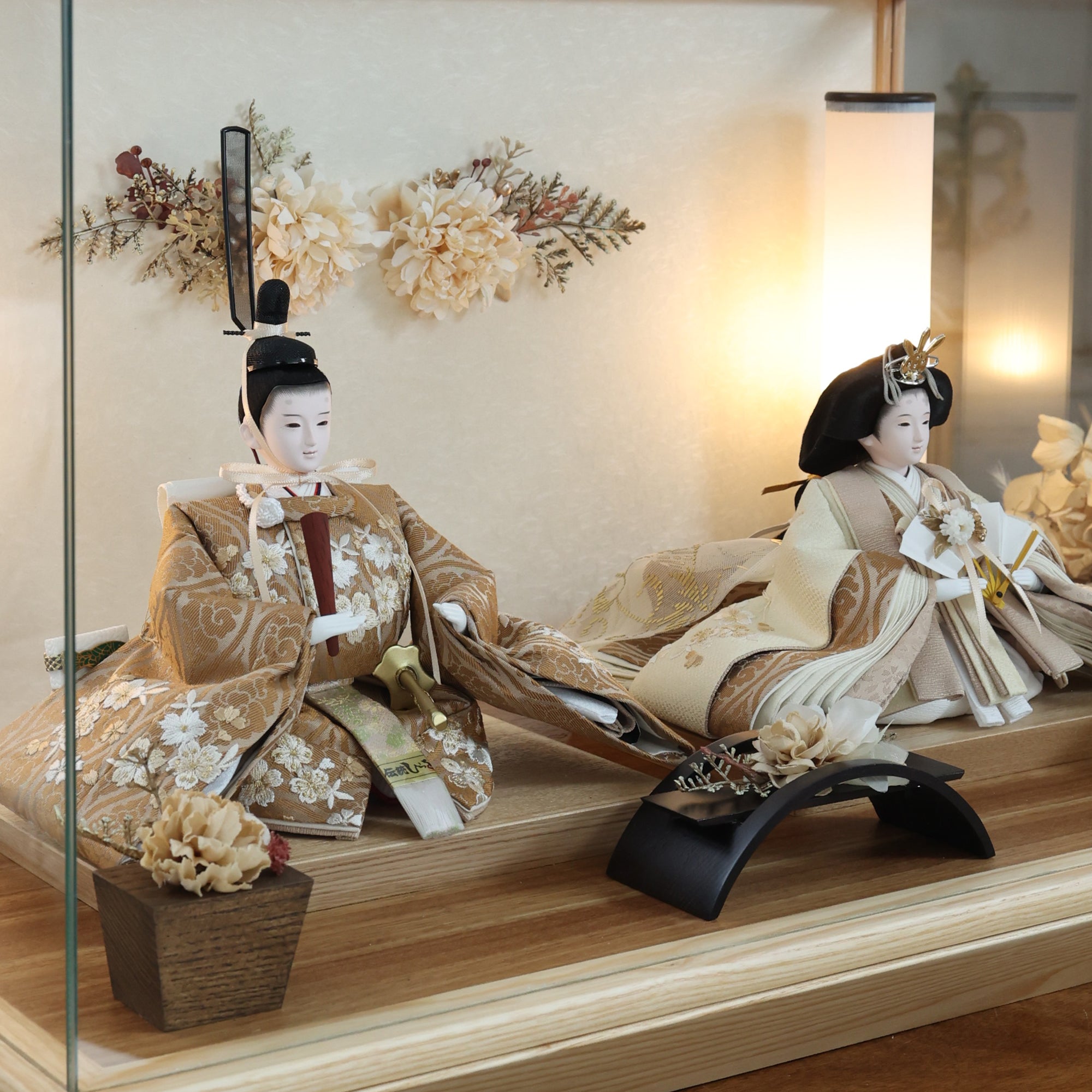 祈ドールの雛人形｜真麻｜ケース飾り ｜雛人形（ひなにんぎょう）の祈