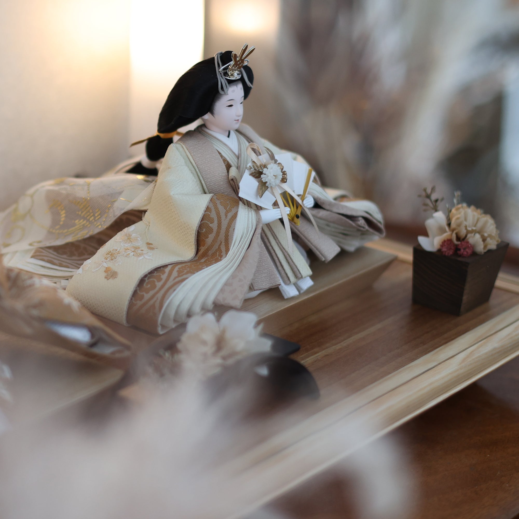 祈ドールの雛人形｜真麻｜ケース飾り ｜雛人形（ひなにんぎょう）の祈