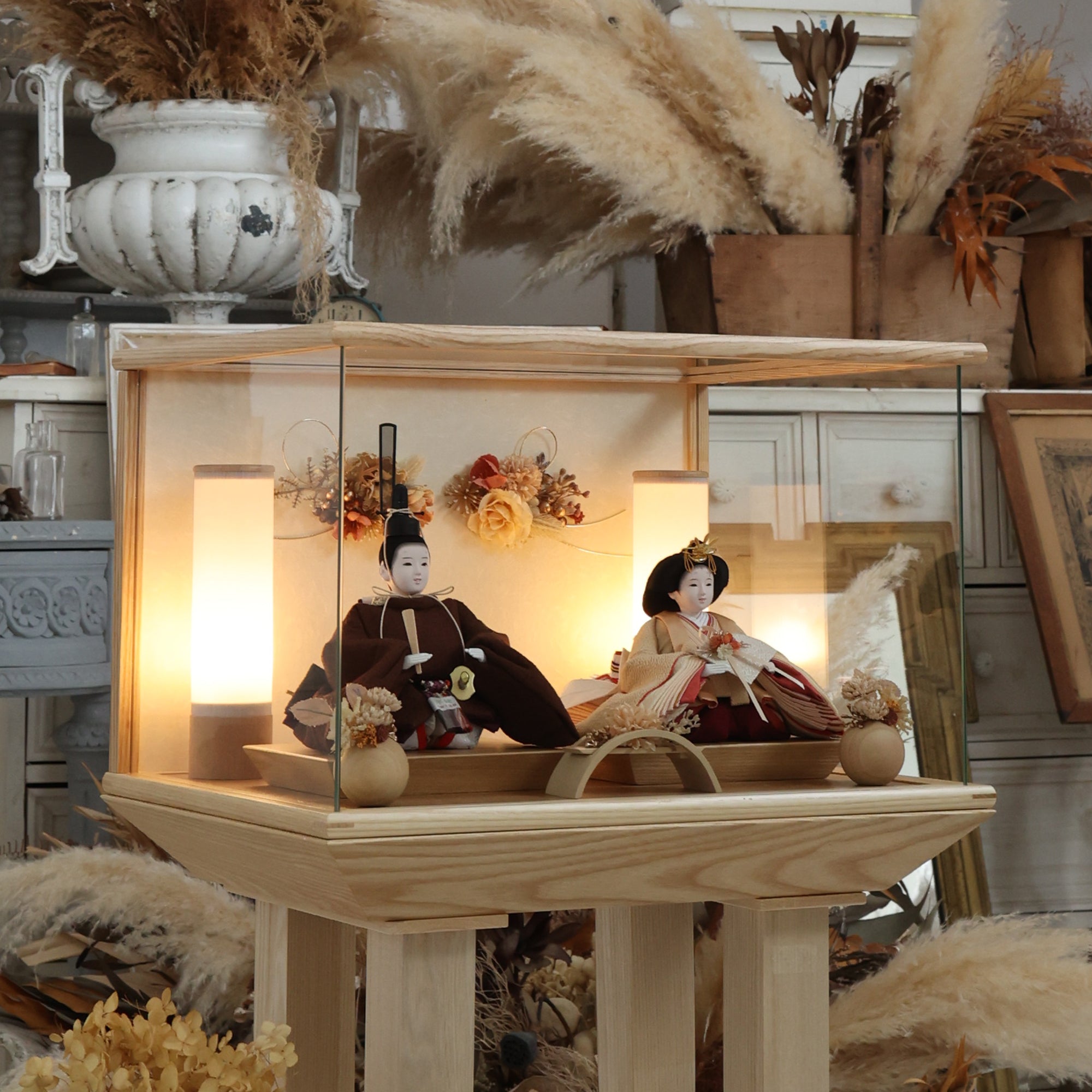 まのか　manoka｜26雛人形ケース飾り