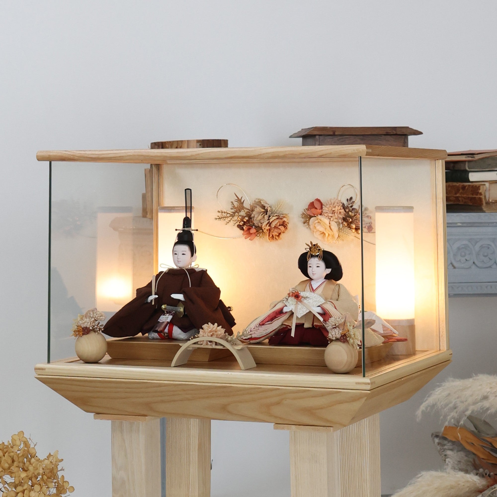 祈ドールの雛人形｜まのか｜ケース飾り ｜雛人形（ひなにんぎょう）の