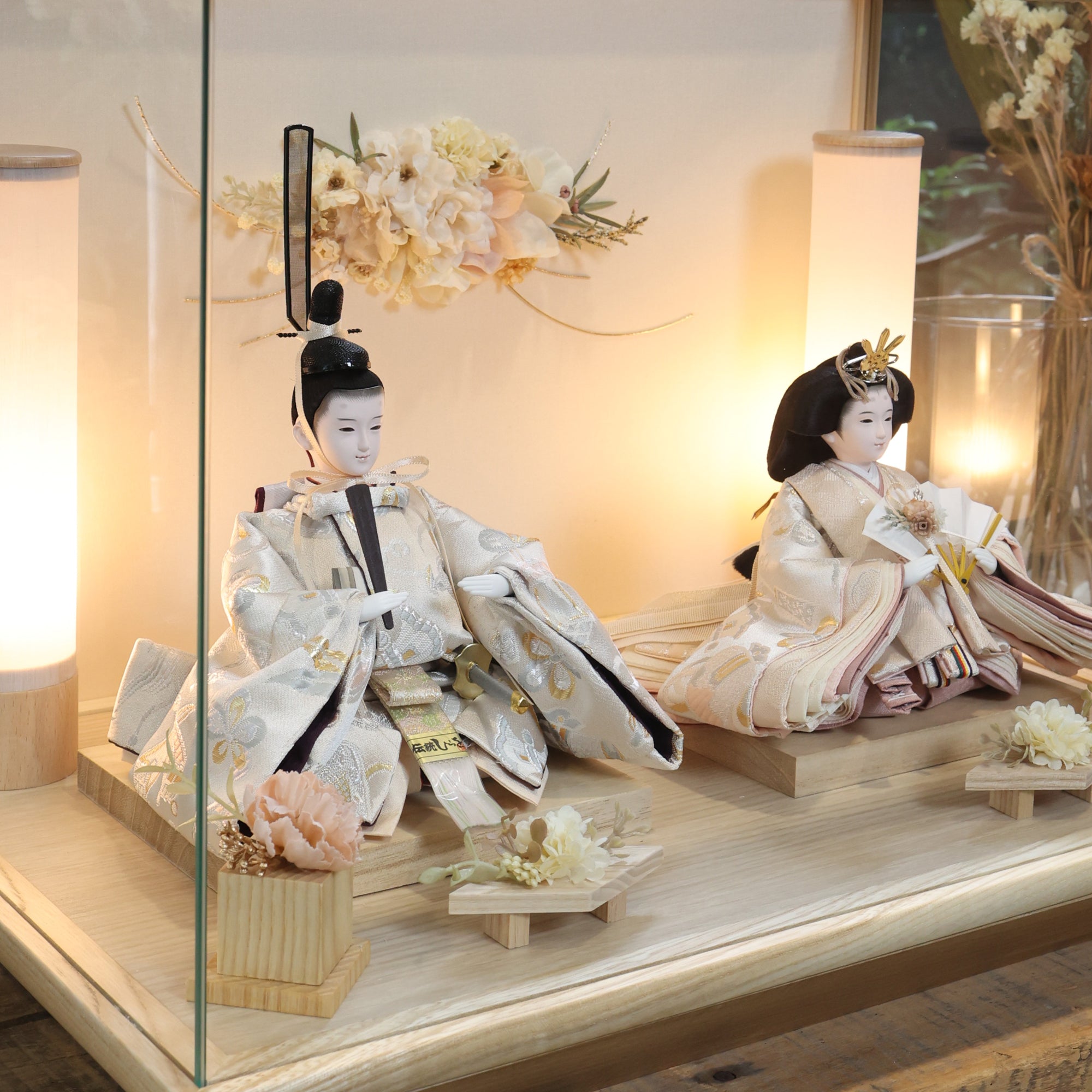 祈ドールの雛人形｜芽｜ケース飾り ｜雛人形（ひなにんぎょう）の祈ドール